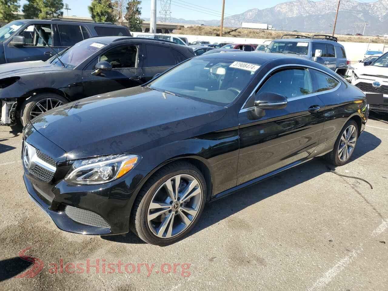 2017 MERCEDES-BENZ C-CLASS — VIN WDDWJ4JBXHF589832