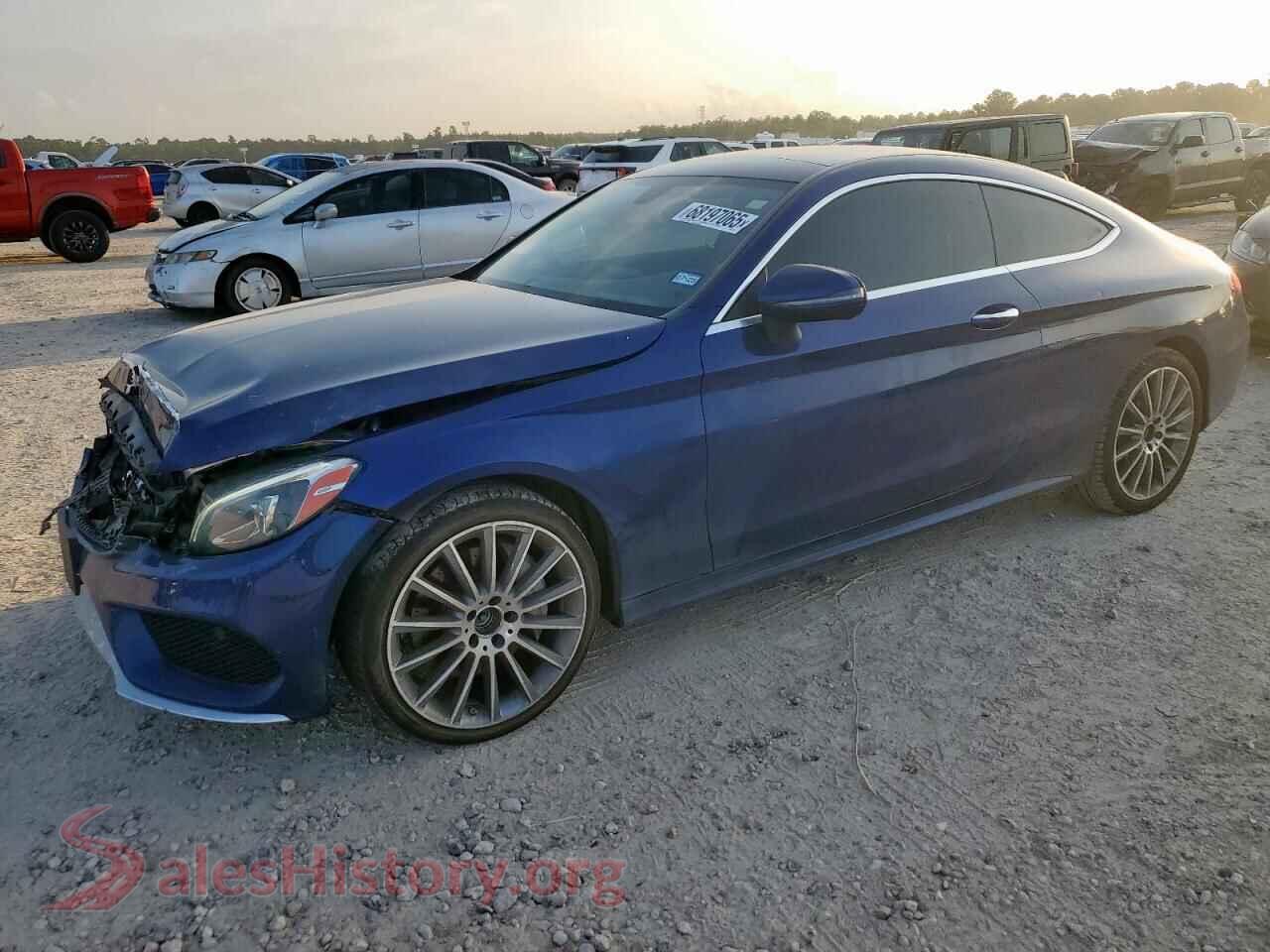 2017 MERCEDES-BENZ C-CLASS — VIN WDDWJ4KB0HF395311