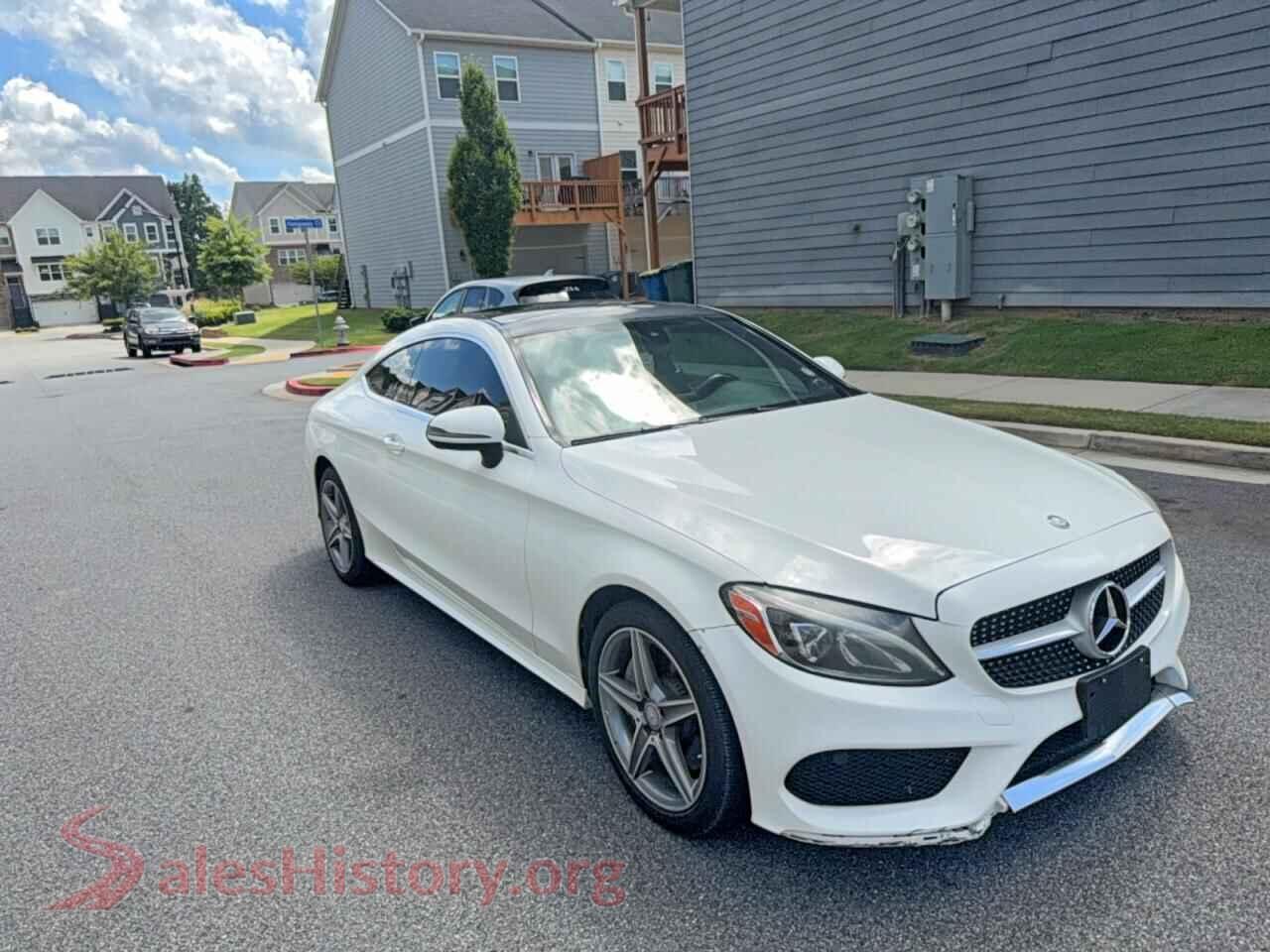 2017 MERCEDES-BENZ C-CLASS — VIN WDDWJ4KB7HF538870