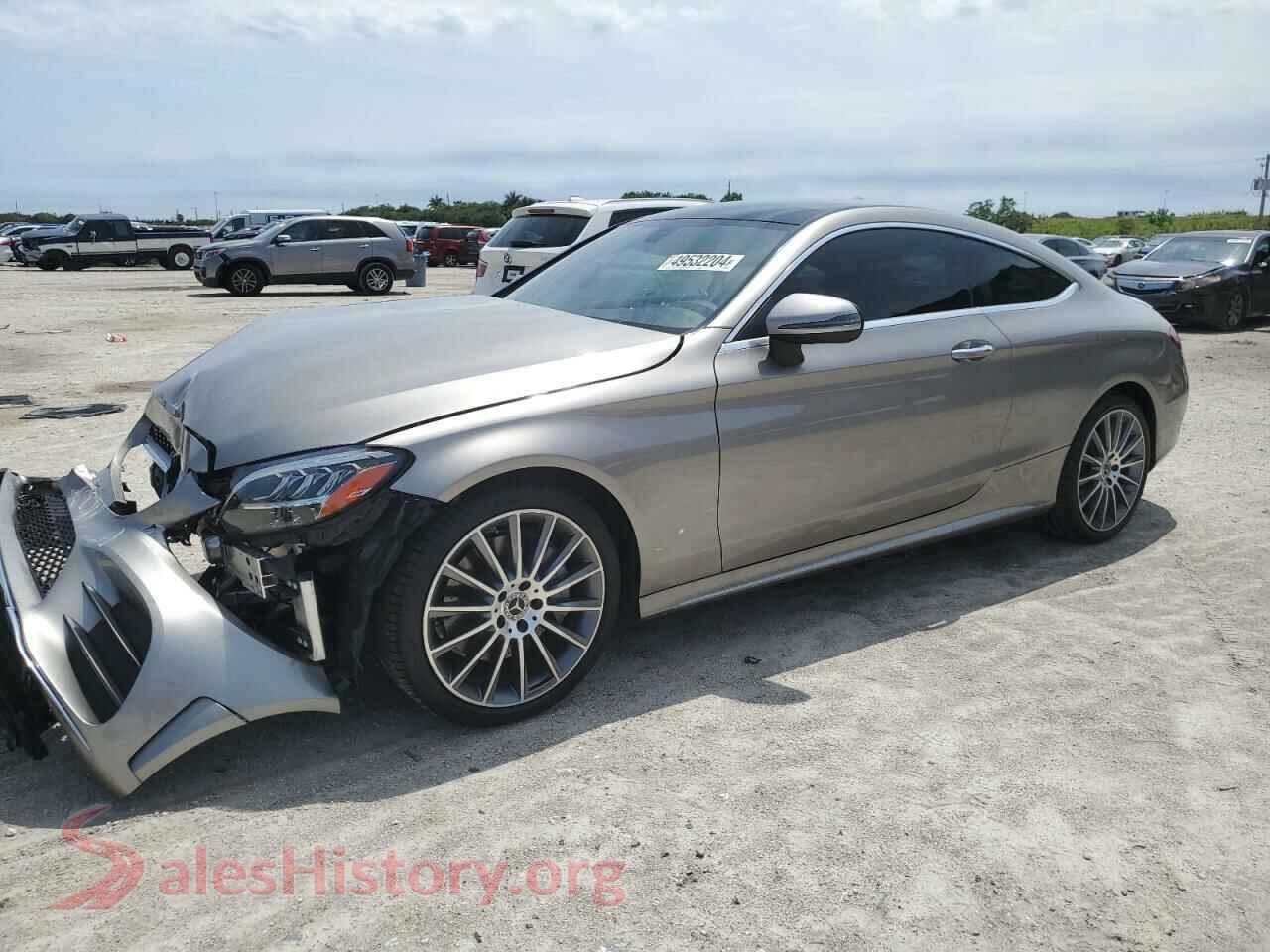 2020 MERCEDES-BENZ C-CLASS — VIN WDDWJ8DB1LF948934