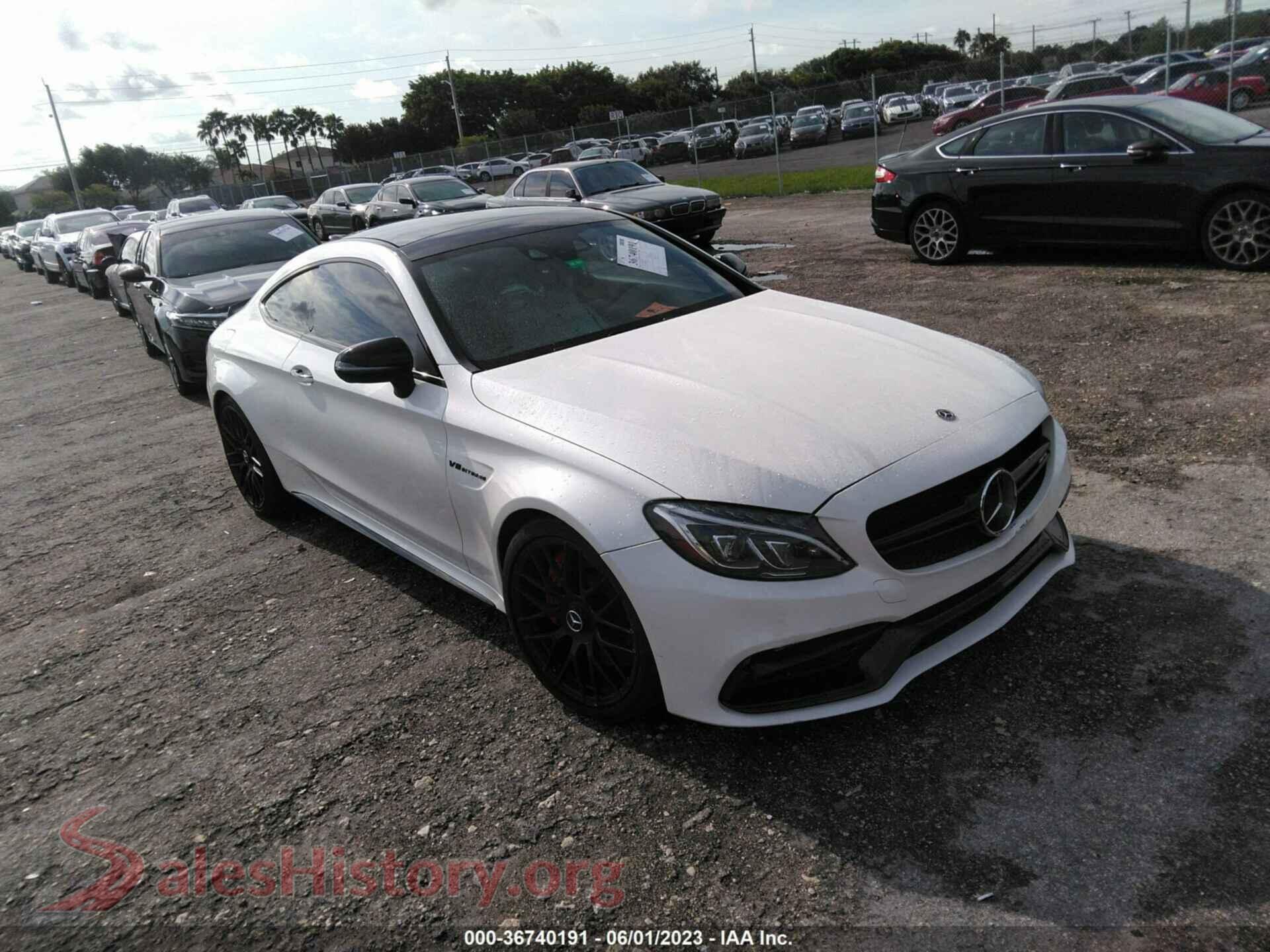 2018 MERCEDES-BENZ C-CLASS — VIN WDDWJ8HB8JF691293