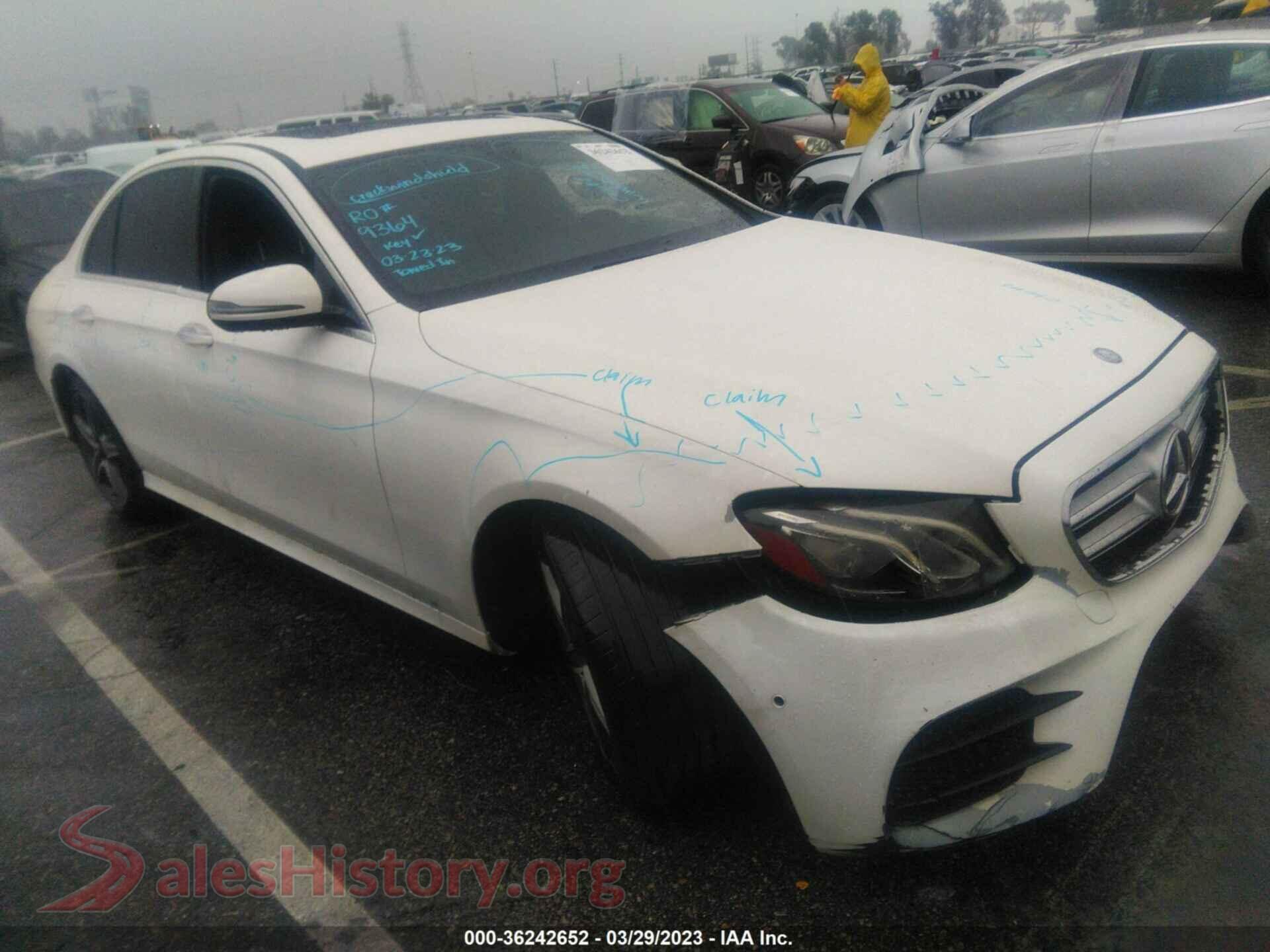2017 MERCEDES-BENZ E-CLASS — VIN WDDZF4JB1HA021920