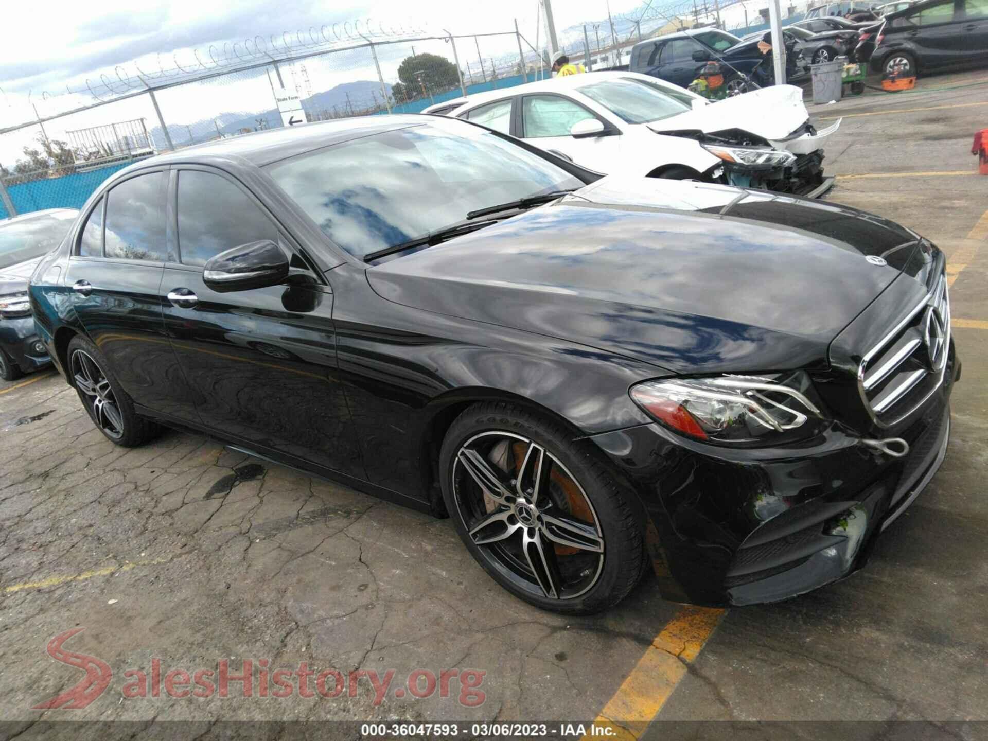 2019 MERCEDES-BENZ E-CLASS — VIN WDDZF4JB7KA546861