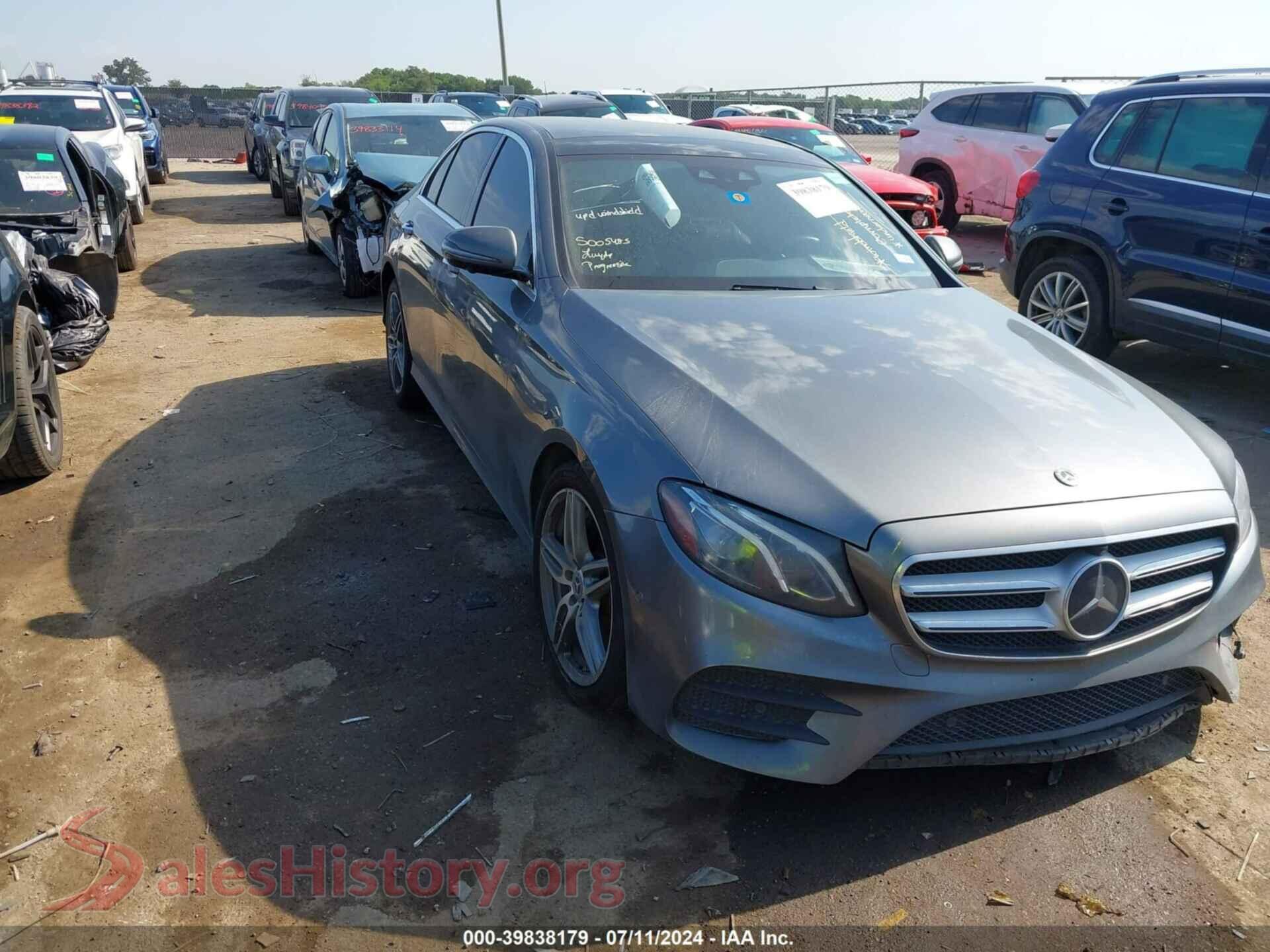 2019 MERCEDES-BENZ E 300 — VIN WDDZF4JBXKA530556