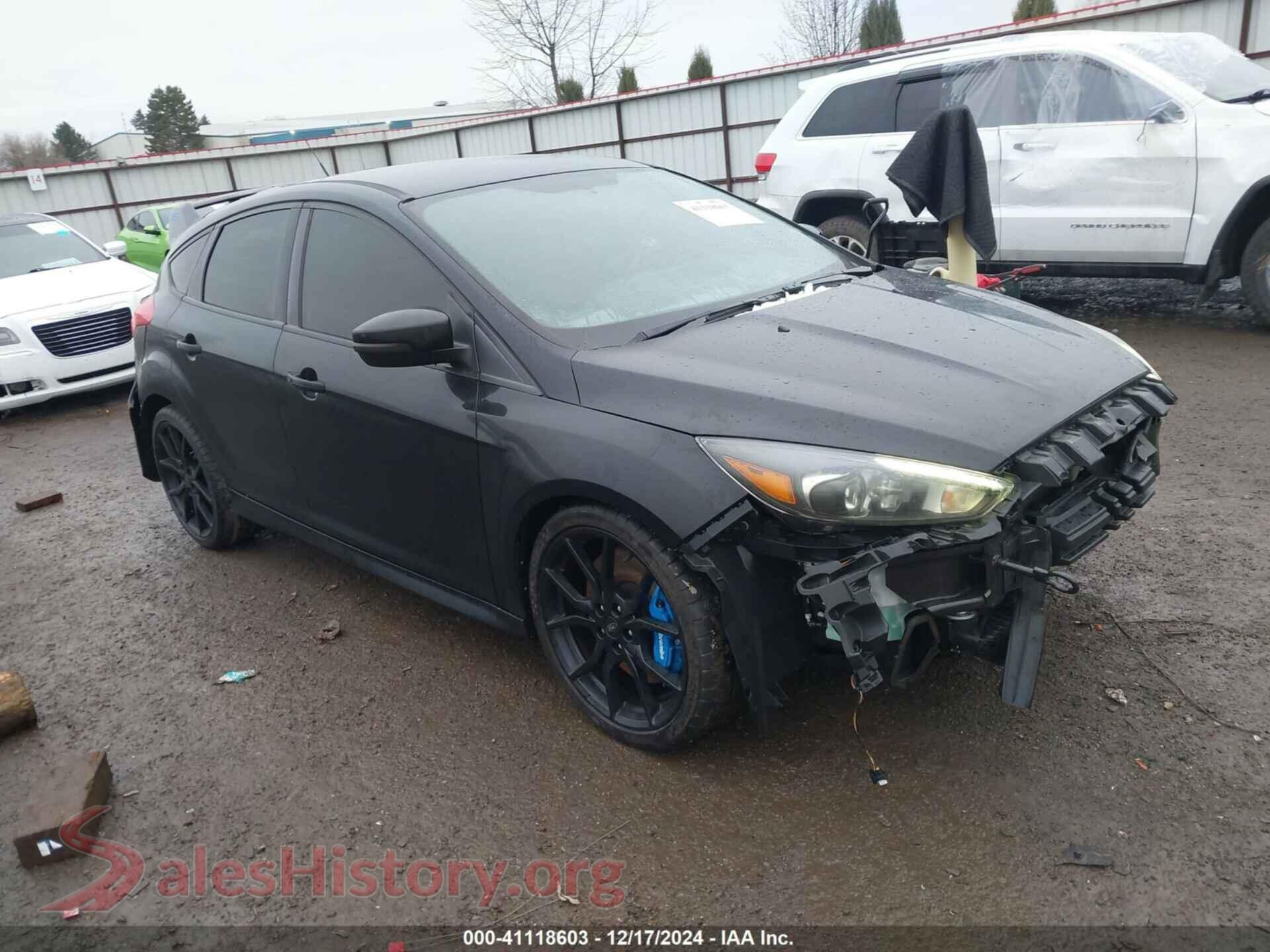 2017 FORD FOCUS RS — VIN WF0DP3TH2H4118357