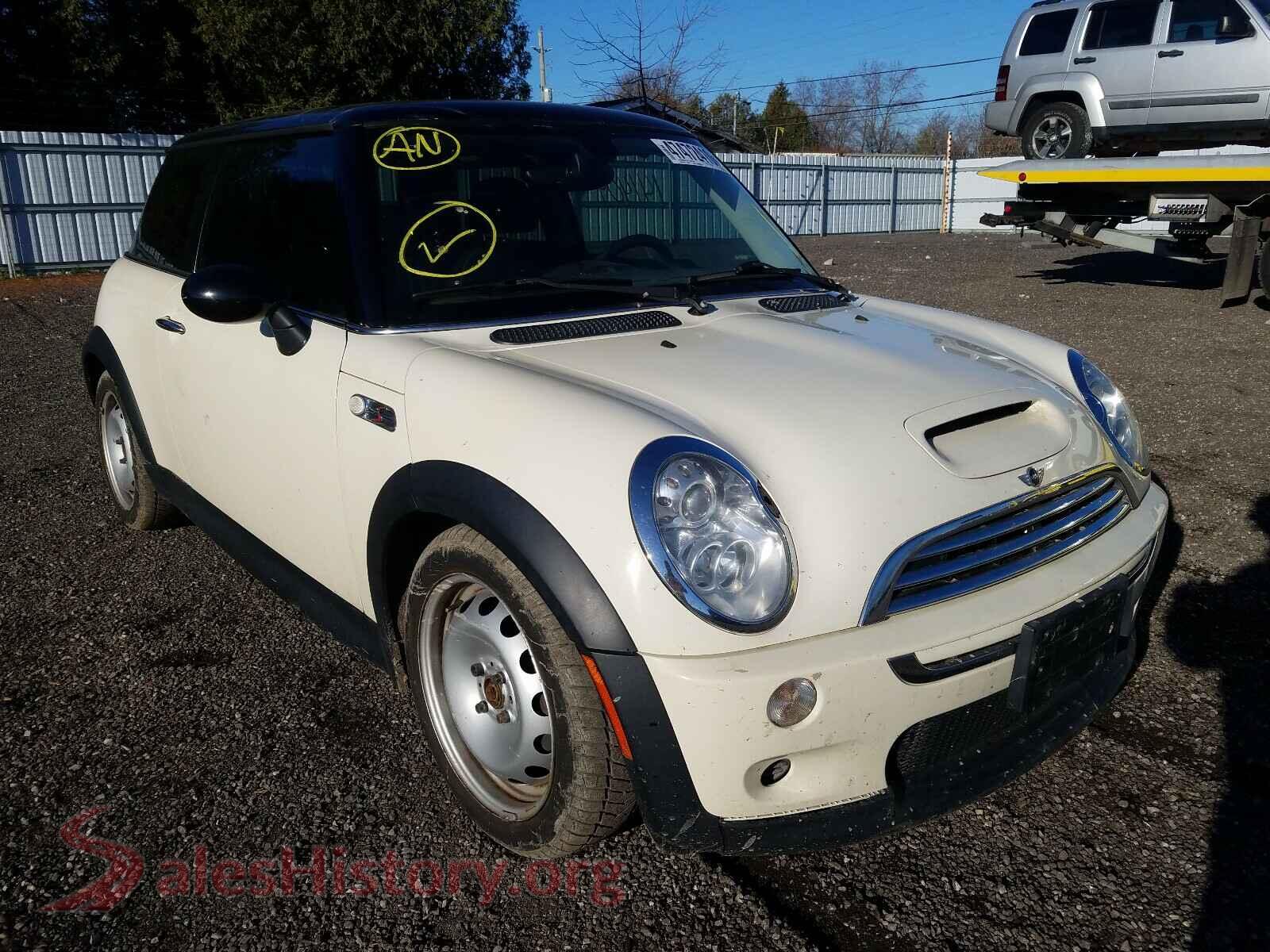 2006 MINI COOPER — VIN WMWRE33516TJ35641