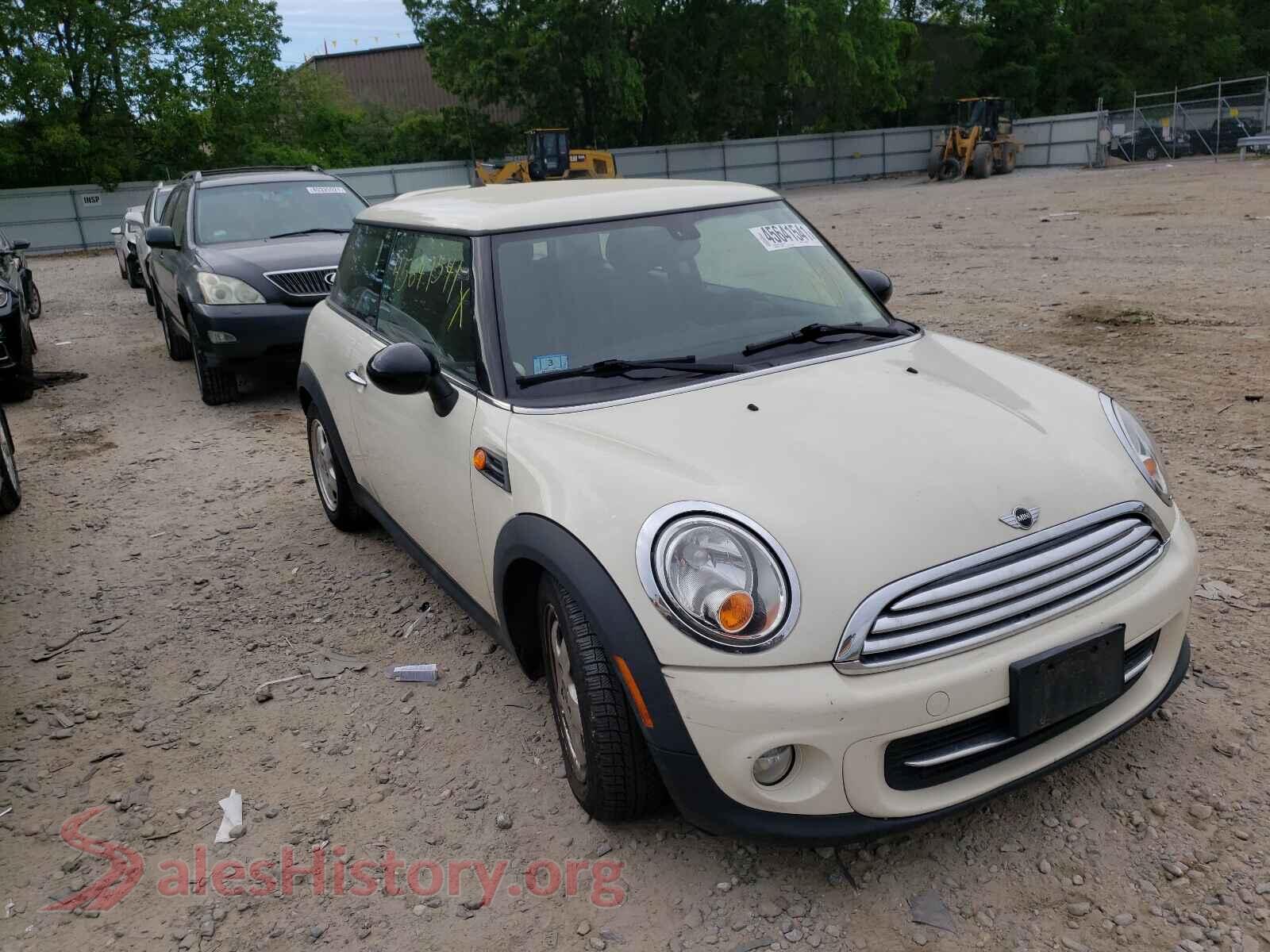 2012 MINI COOPER — VIN WMWSU3C59CT543496