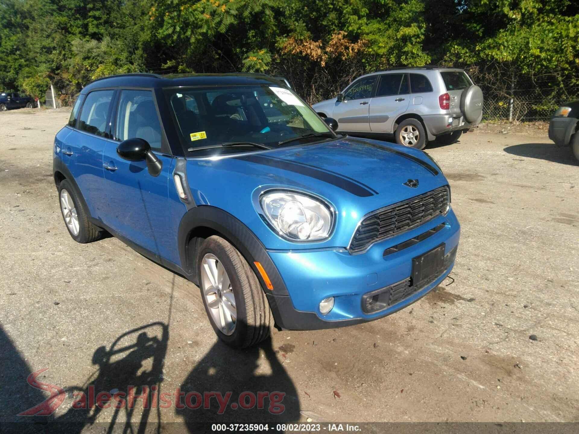 2014 MINI COOPER COUNTRYMAN — VIN WMWZC3C53EWP25472
