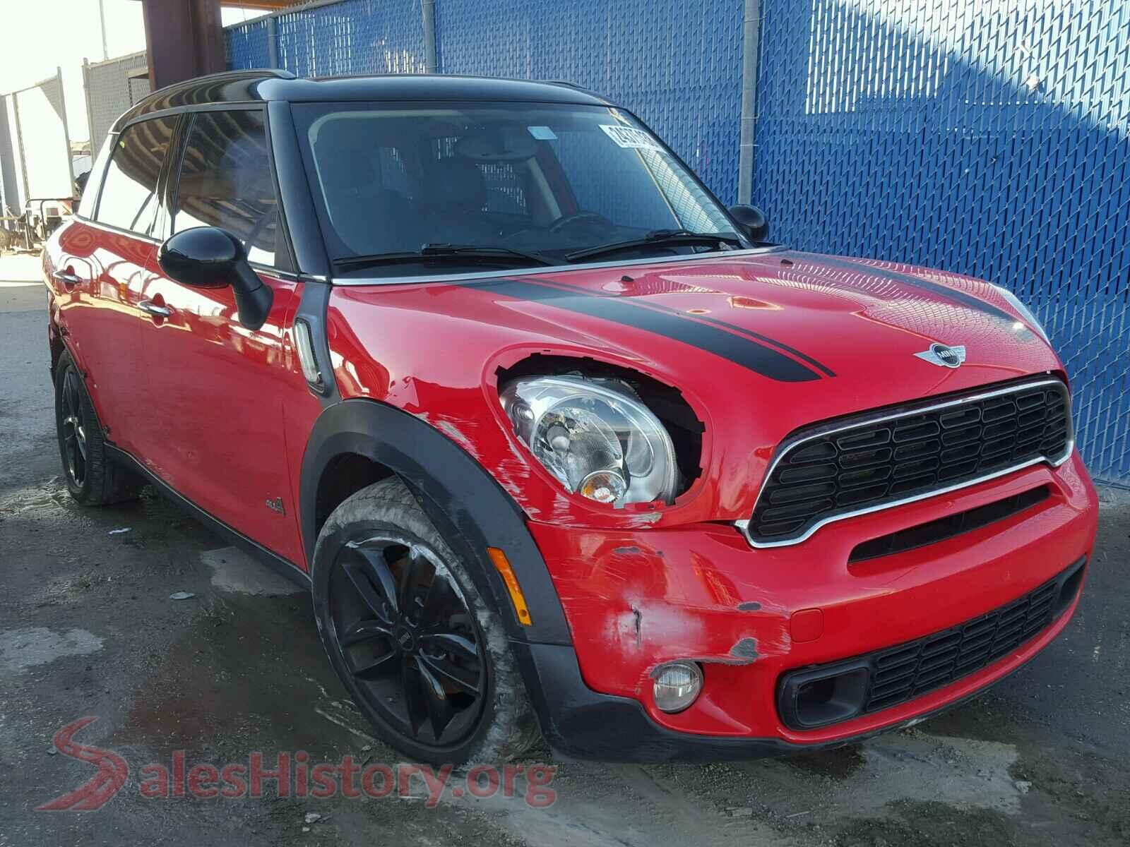 2012 MINI COOPER — VIN WMWZC5C59CWL56822