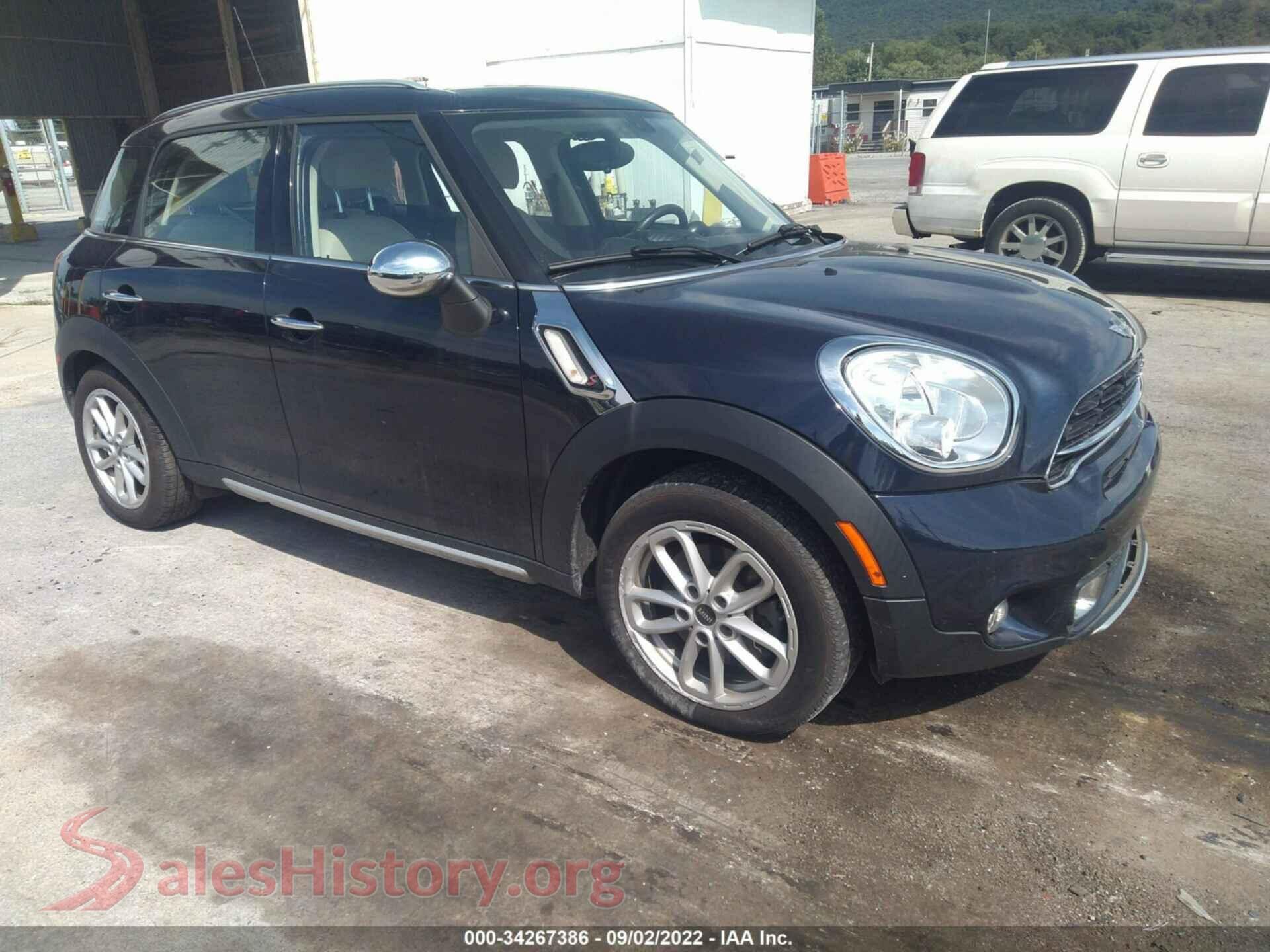 2015 MINI COOPER COUNTRYMAN — VIN WMWZC5C59FWM19809