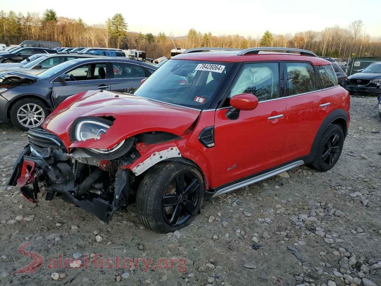 2022 MINI COOPER — VIN WMZ43BR02N3P06173