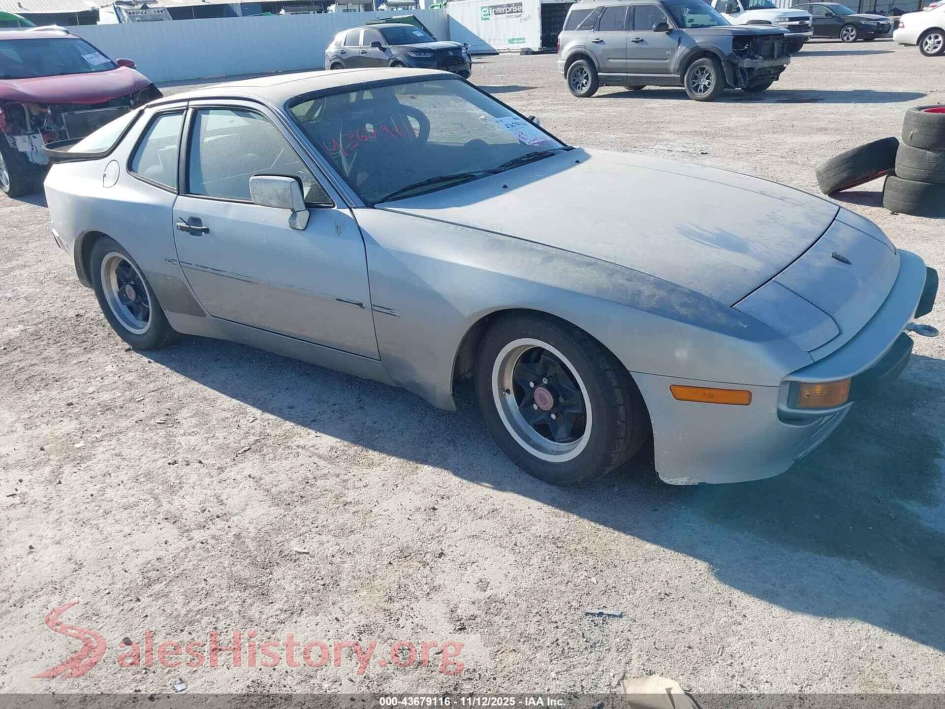 1984 PORSCHE 944 — VIN WP0AA0948EN455468