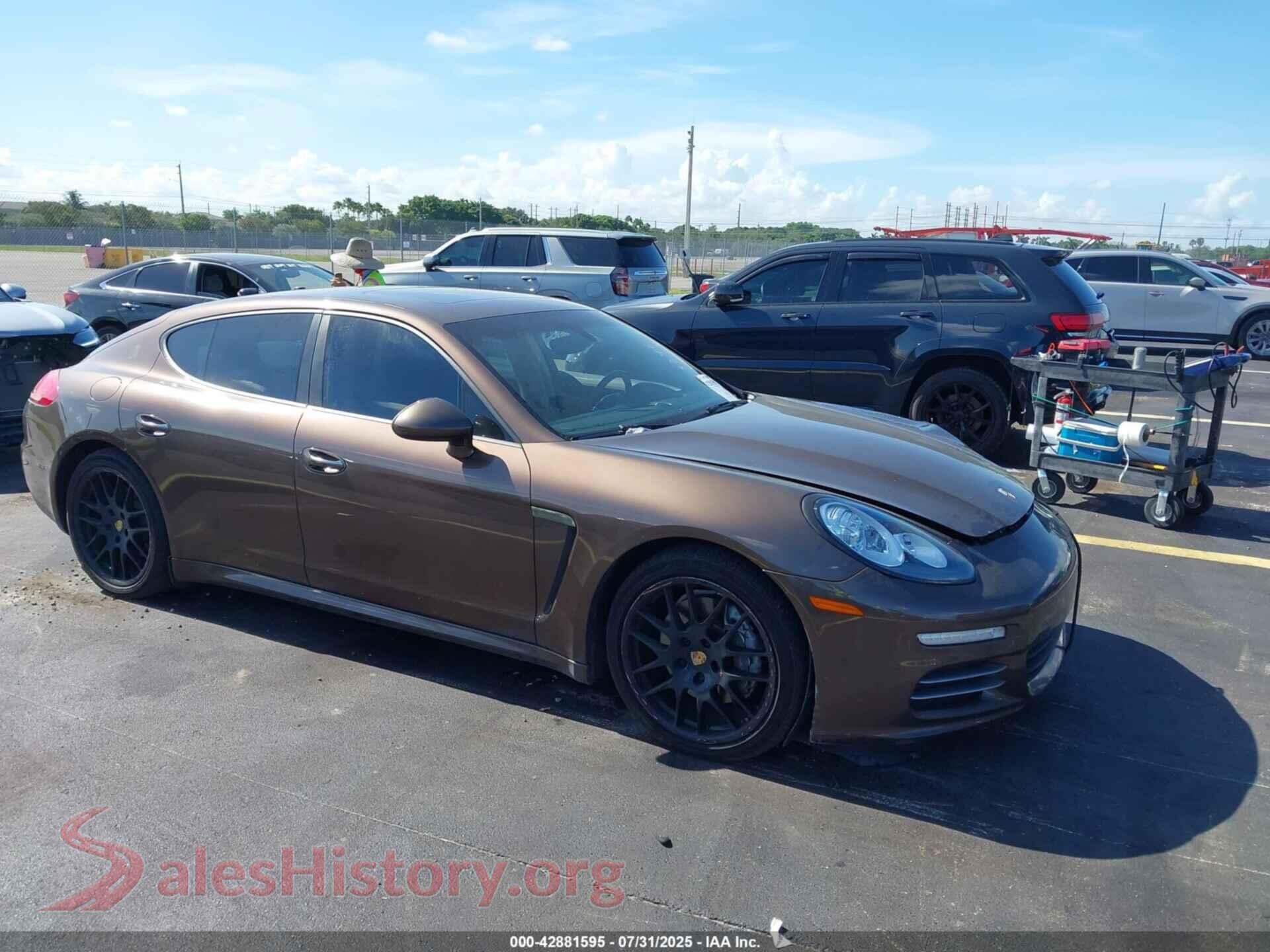 2015 PORSCHE PANAMERA — VIN WP0AA2A70FL001374