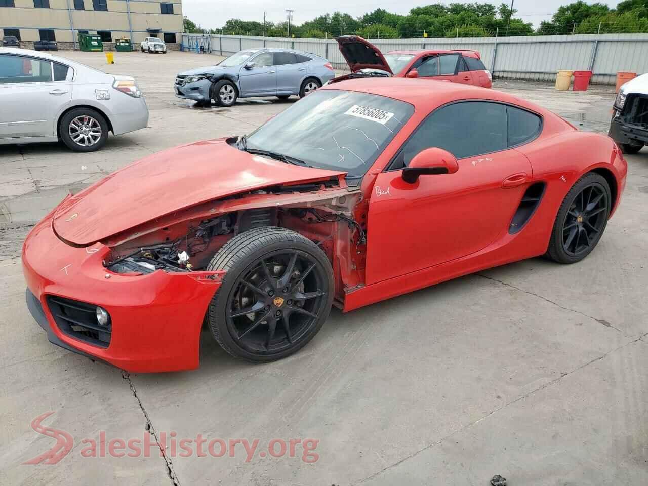2016 PORSCHE CAYMAN — VIN WP0AA2A85GK170399