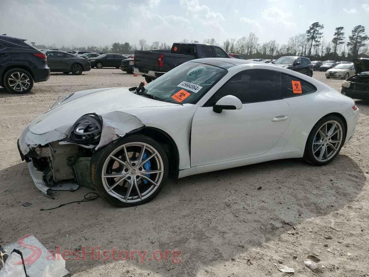 2019 PORSCHE 911 — VIN WP0AA2A9XKS103525
