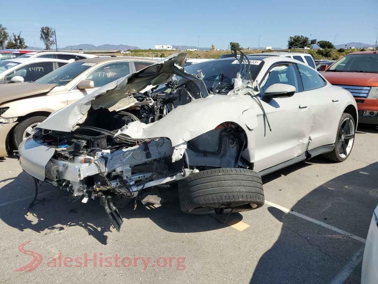 2021 PORSCHE TAYCAN — VIN WP0AA2Y10MSA18649
