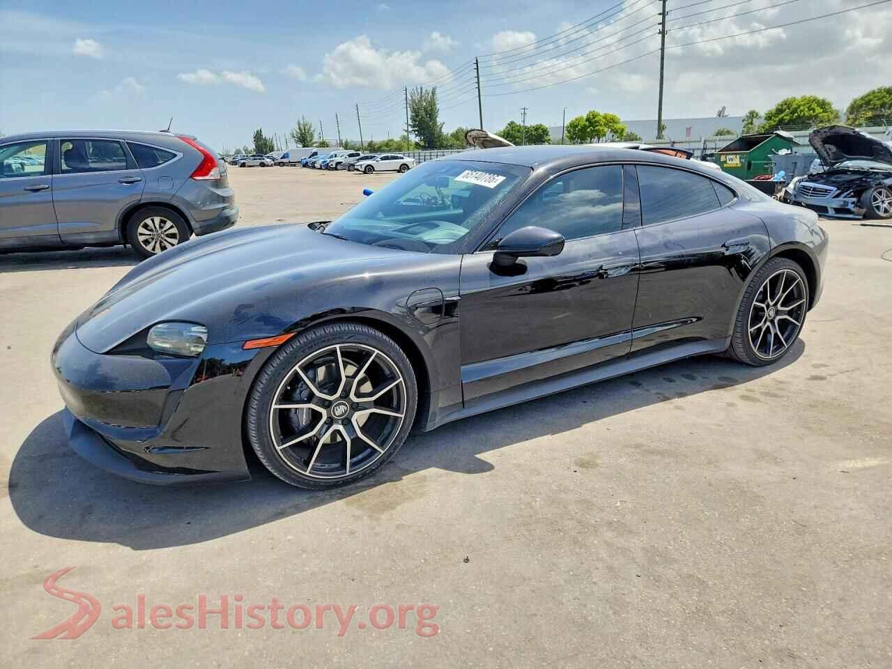 2022 PORSCHE TAYCAN — VIN WP0AA2Y15NSA15747