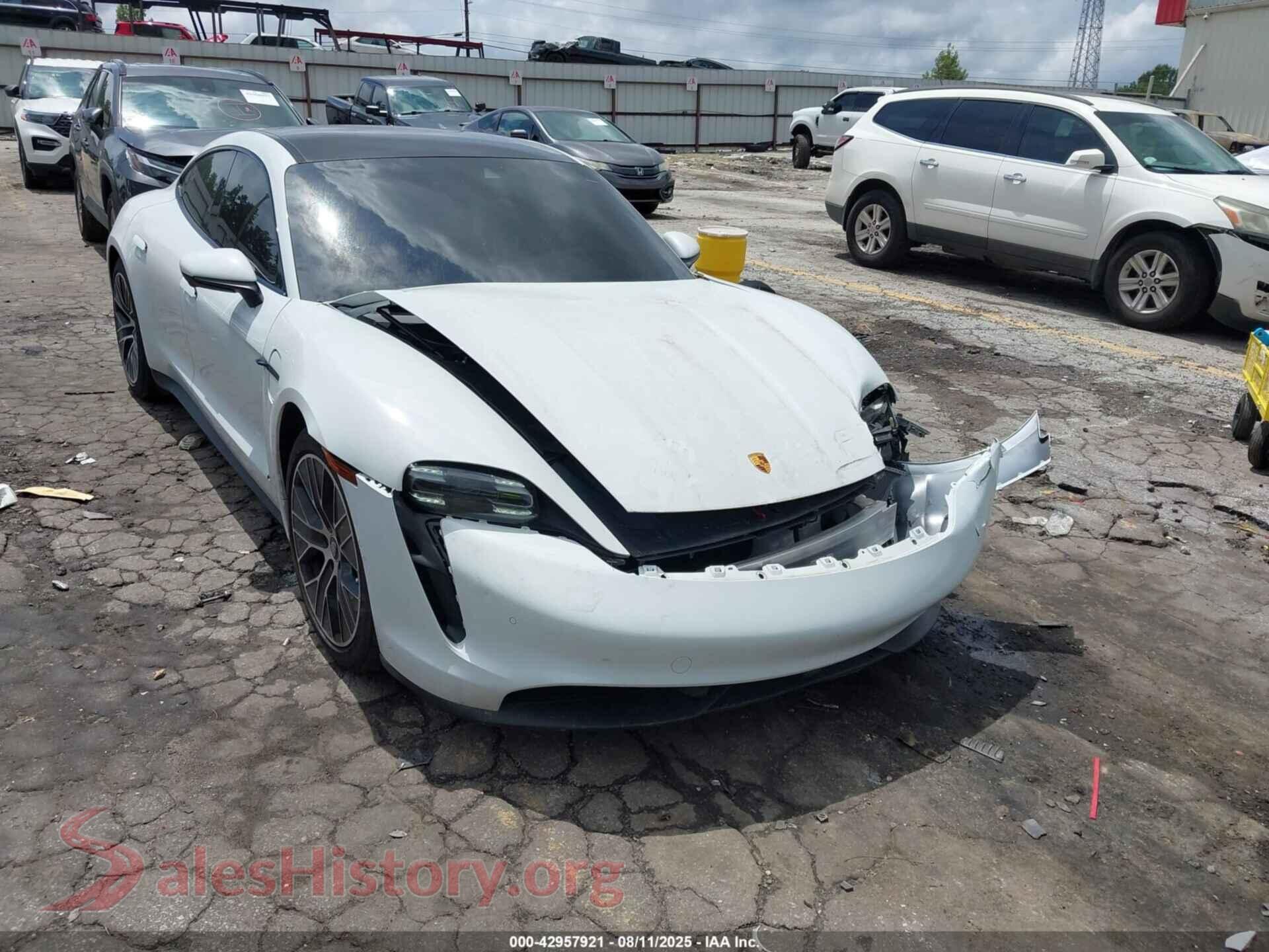 2022 PORSCHE TAYCAN — VIN WP0AA2Y18NSA13071