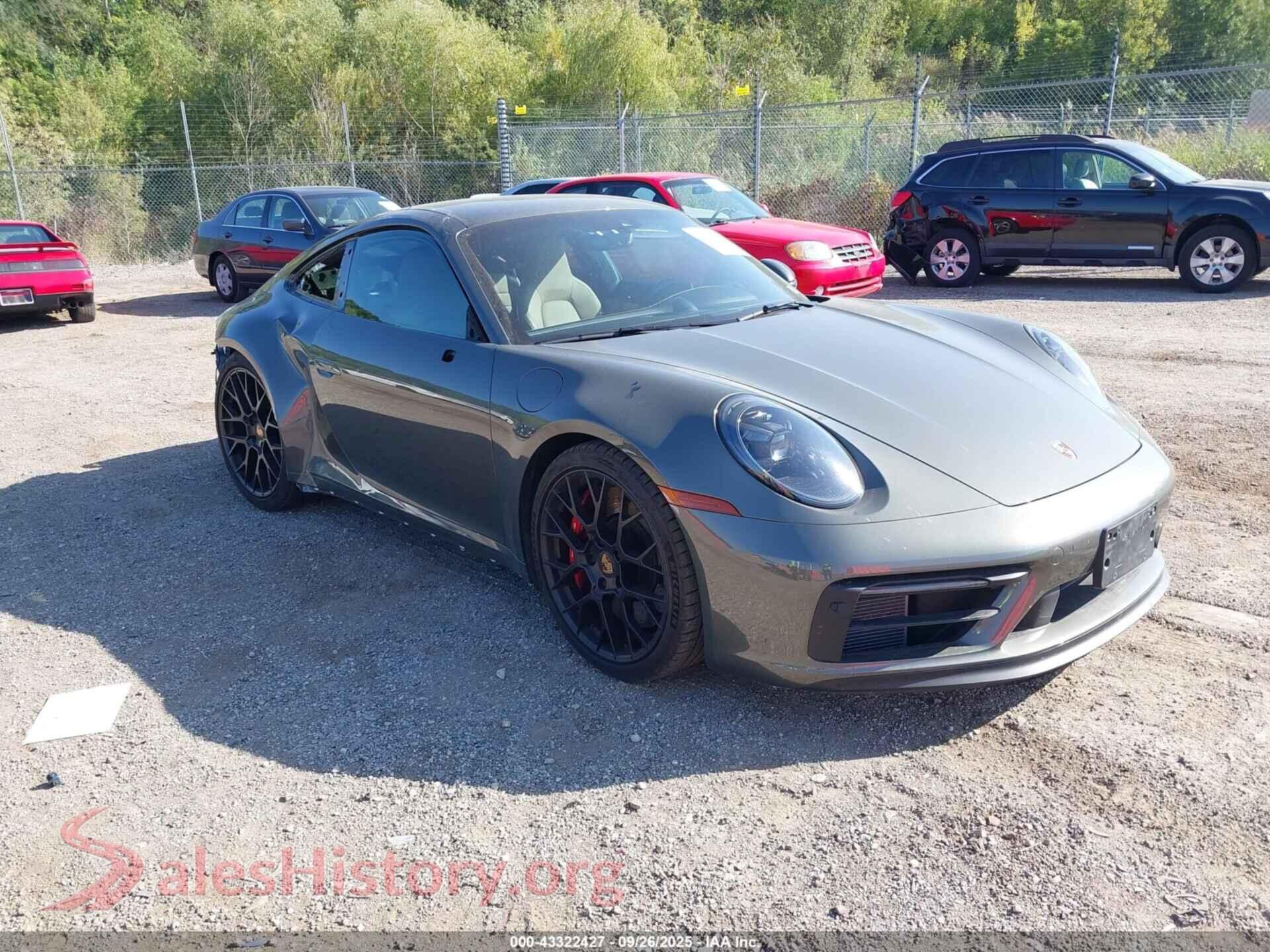 2023 PORSCHE 911 — VIN WP0AB2A94PS220070