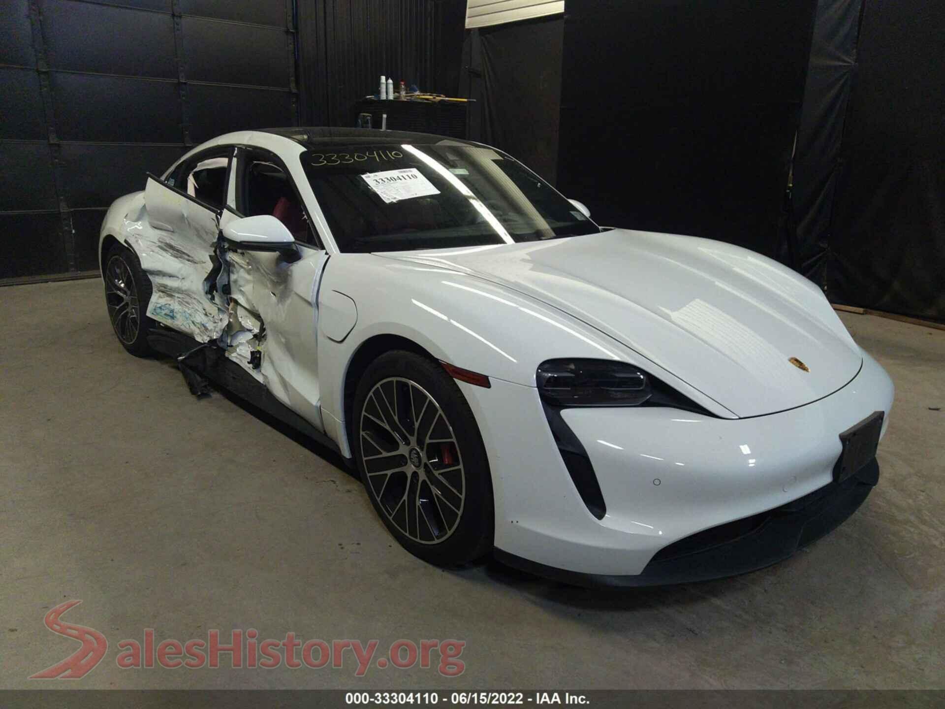 2020 PORSCHE TAYCAN — VIN WP0AB2Y13LSA52161