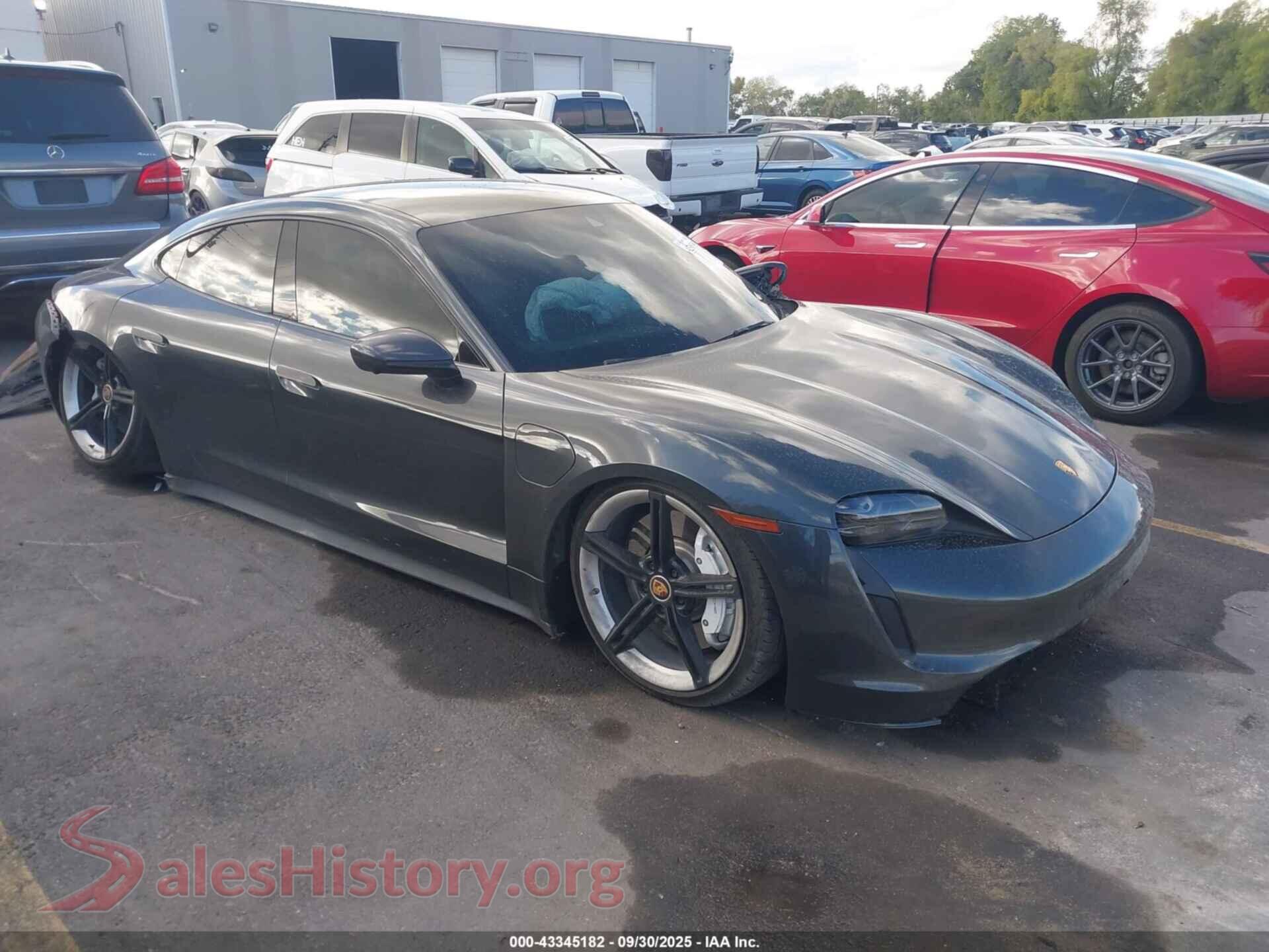 2021 PORSCHE TAYCAN — VIN WP0AB2Y19MSA43336