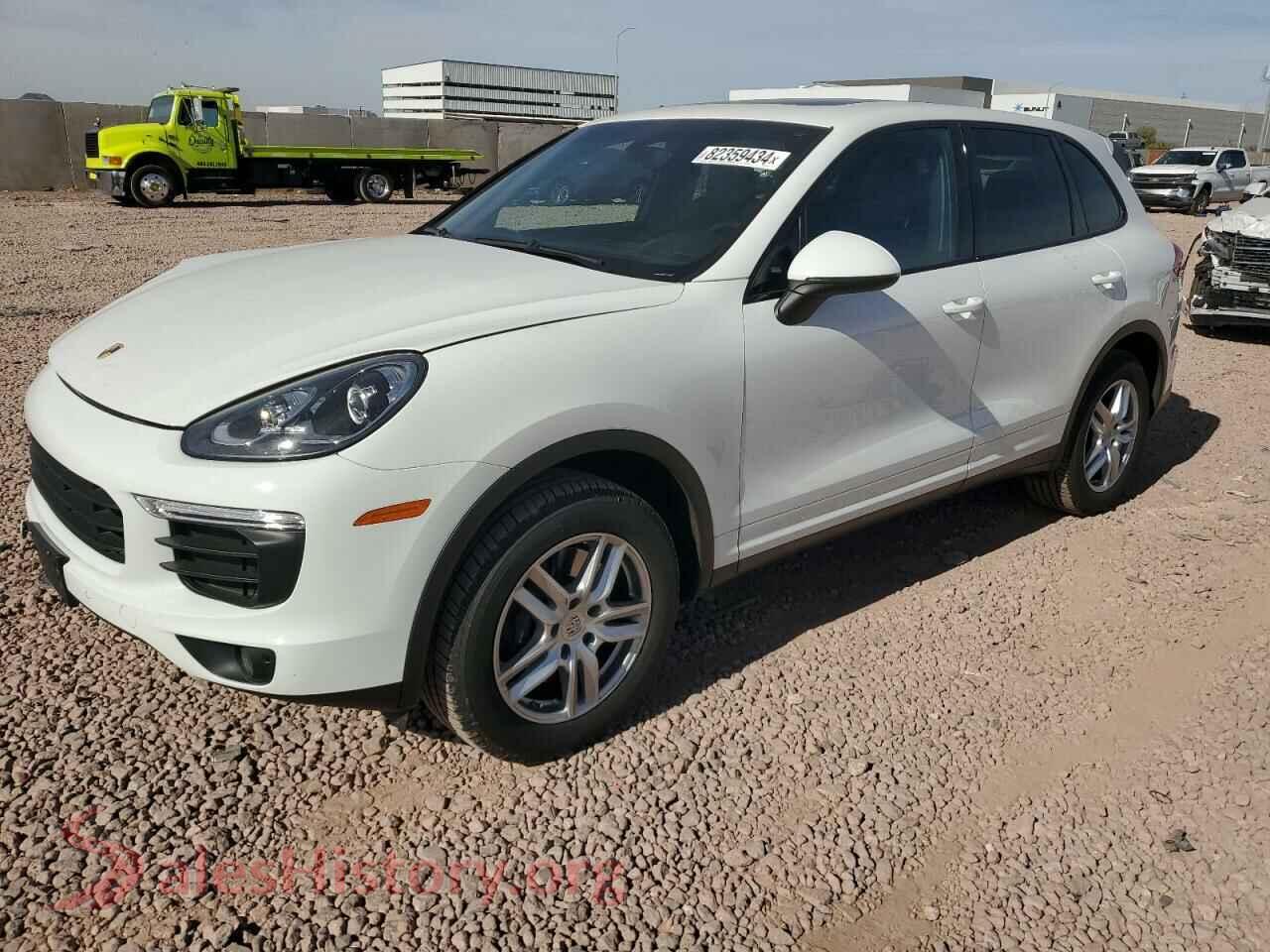 2018 PORSCHE CAYENNE — VIN WP1AA2A21JKA01577