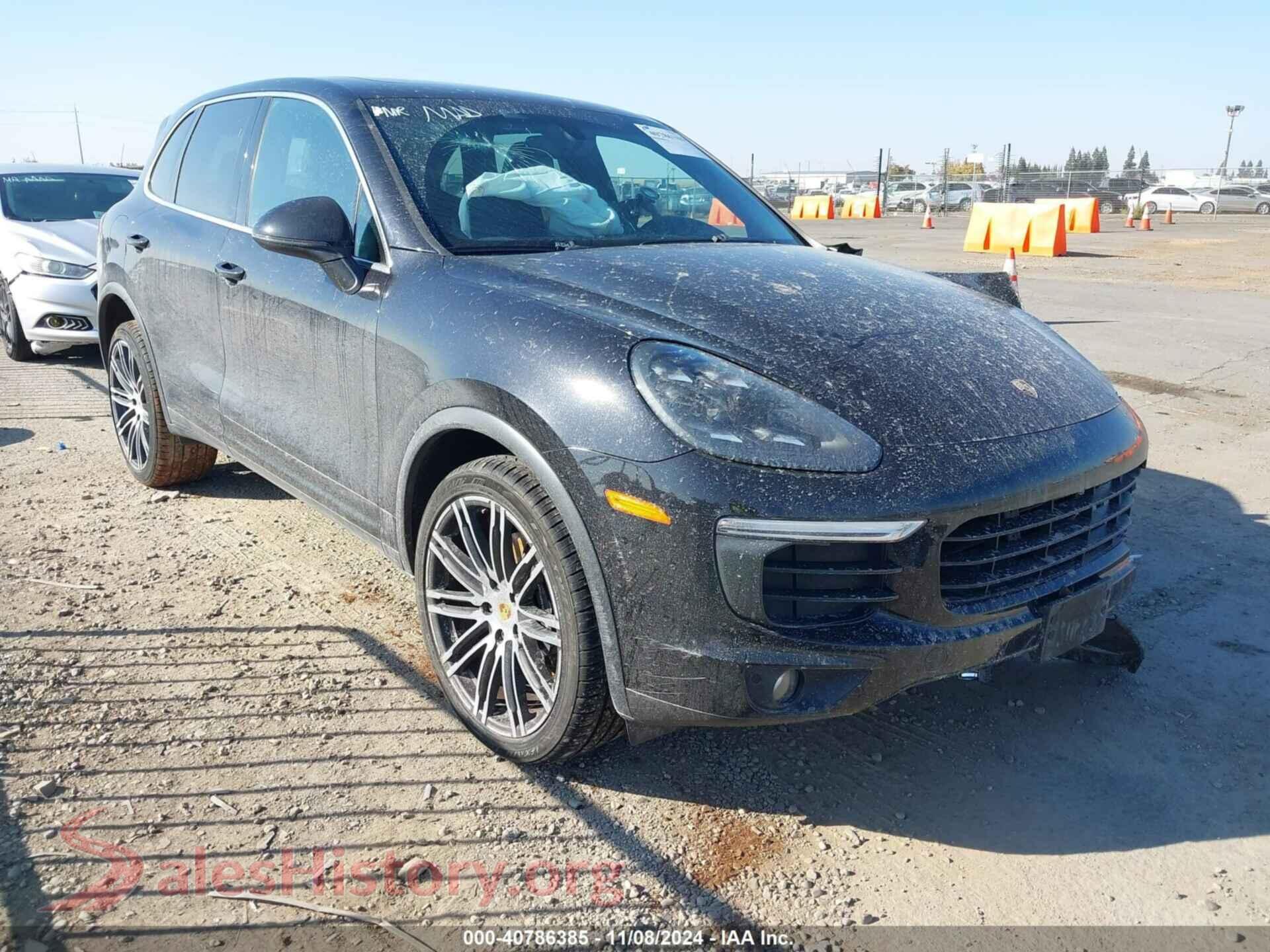 2016 PORSCHE CAYENNE — VIN WP1AA2A22GKA36007