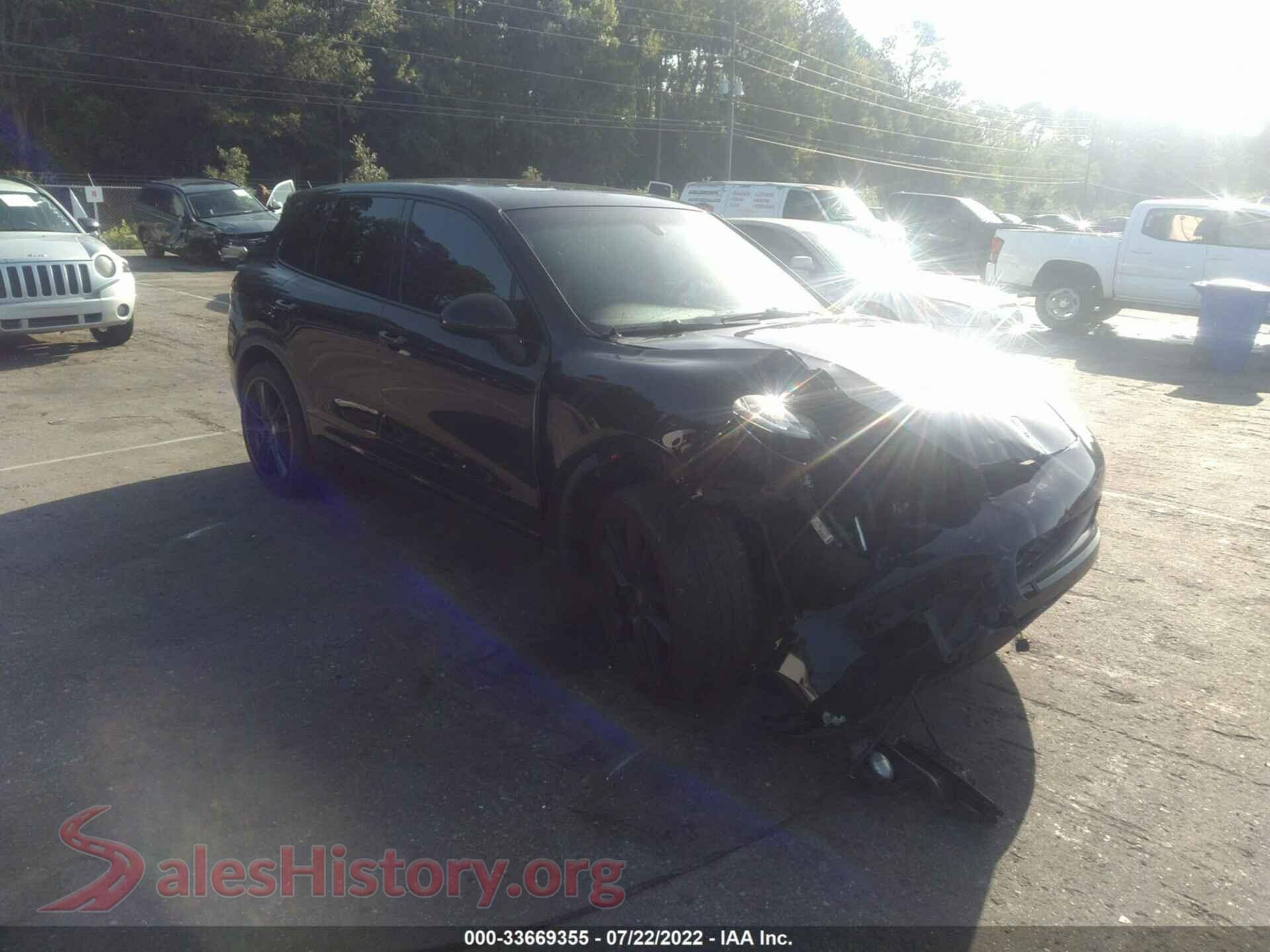 2012 PORSCHE CAYENNE — VIN WP1AA2A24CLA07497