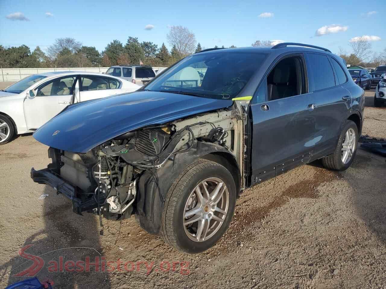 2018 PORSCHE CAYENNE — VIN WP1AA2A29JKA05103