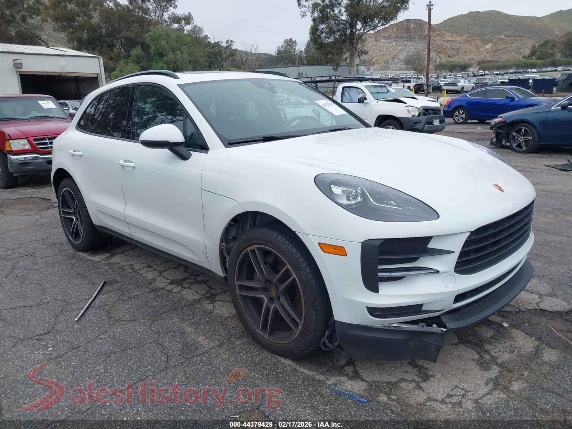 2021 PORSCHE MACAN — VIN WP1AA2A52MLB09490