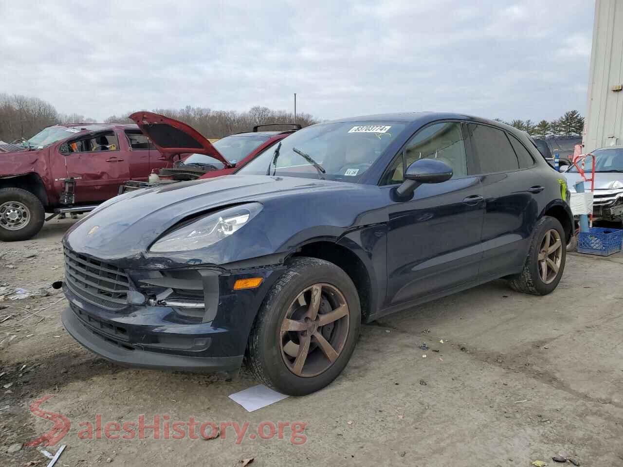 2021 PORSCHE MACAN — VIN WP1AA2A55MLB16997