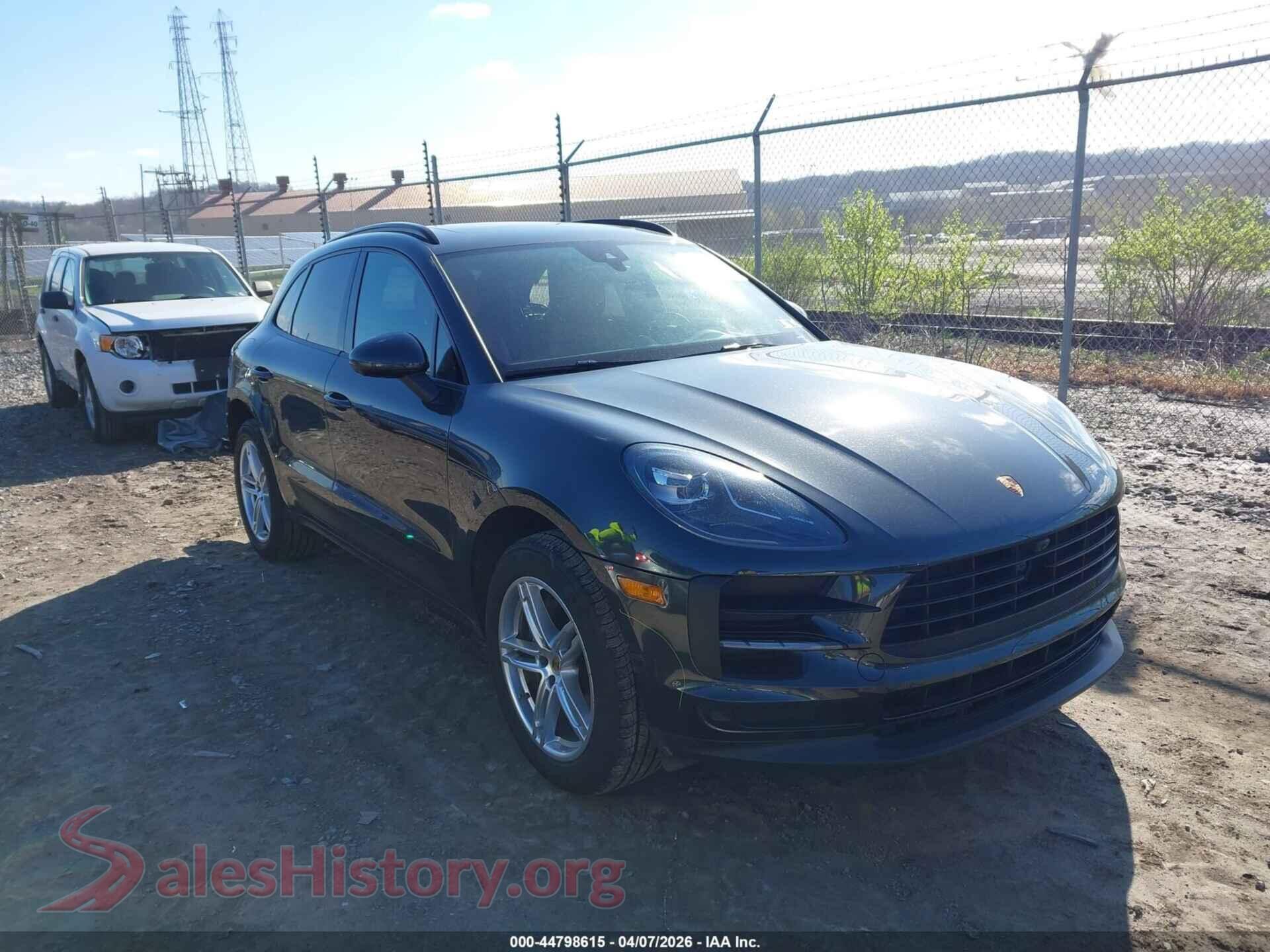 2021 PORSCHE MACAN — VIN WP1AA2A56MLB06673