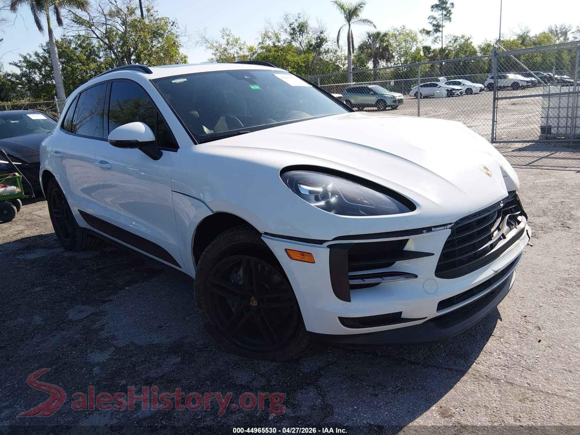 2021 PORSCHE MACAN — VIN WP1AA2A58MLB15164