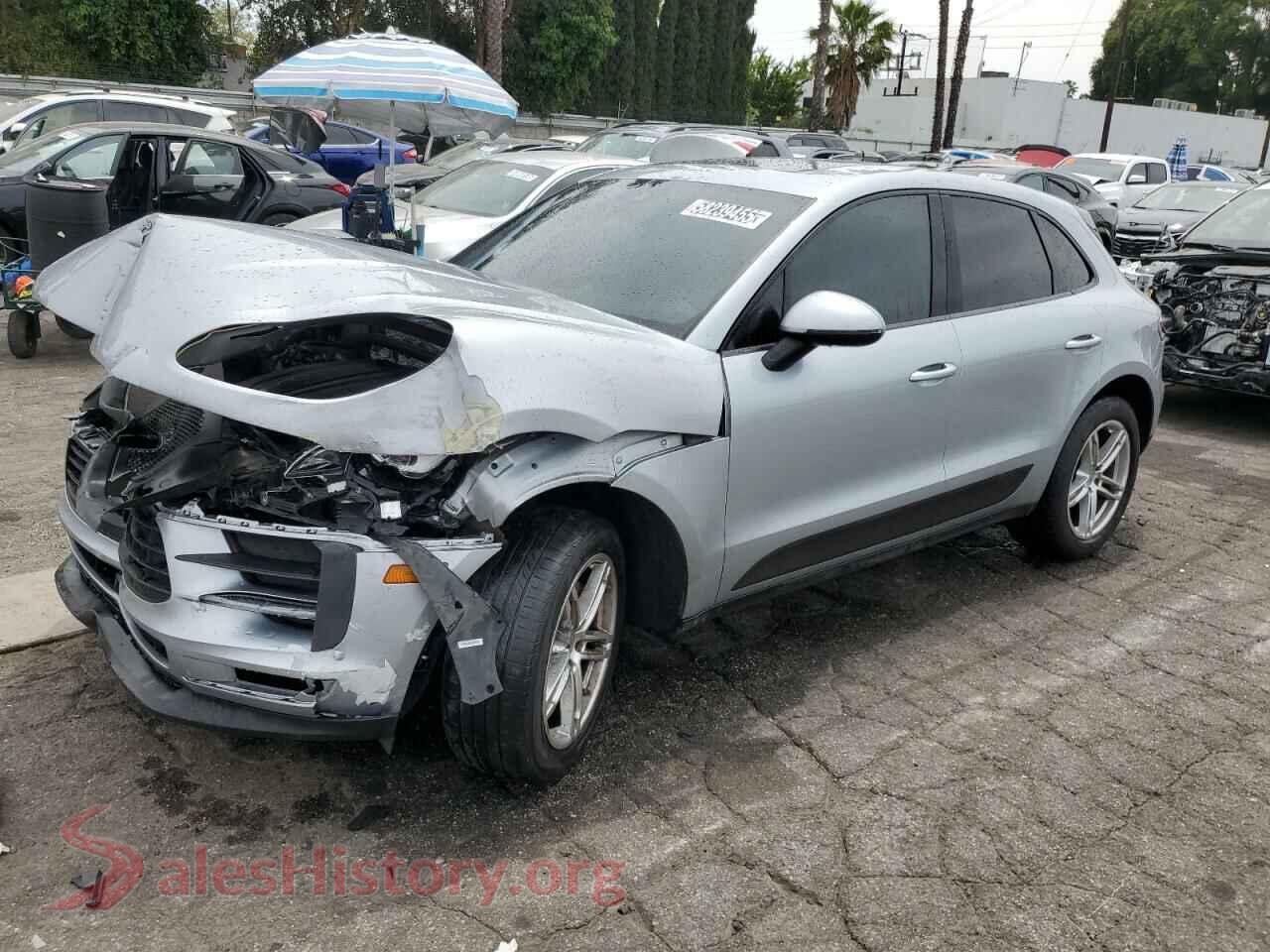 2021 PORSCHE MACAN — VIN WP1AA2A59MLB09311