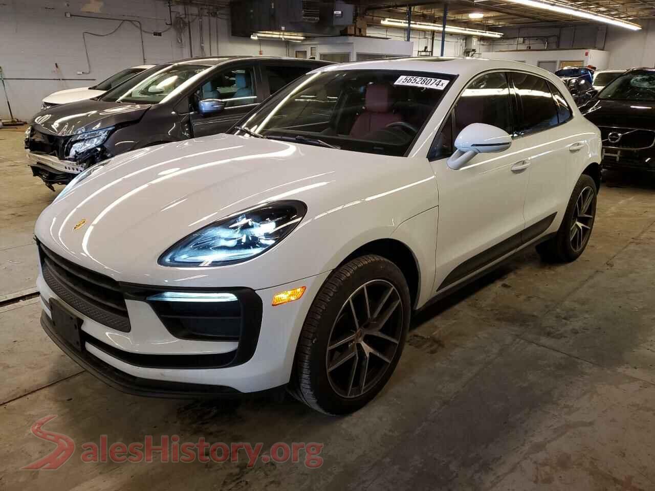 2022 PORSCHE MACAN — VIN WP1AA2A5XNLB11215