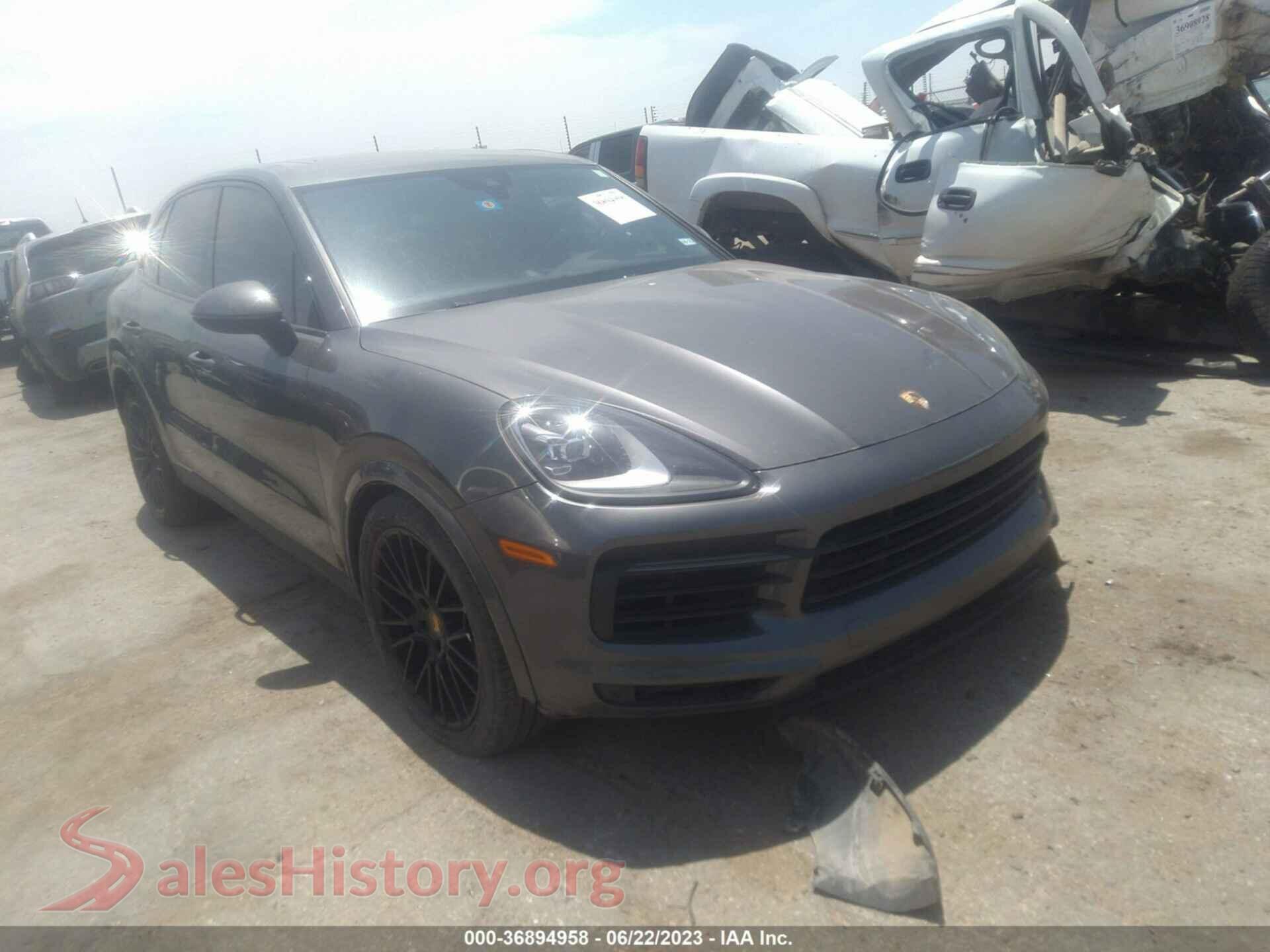 2020 PORSCHE CAYENNE — VIN WP1AA2AY3LDA05898