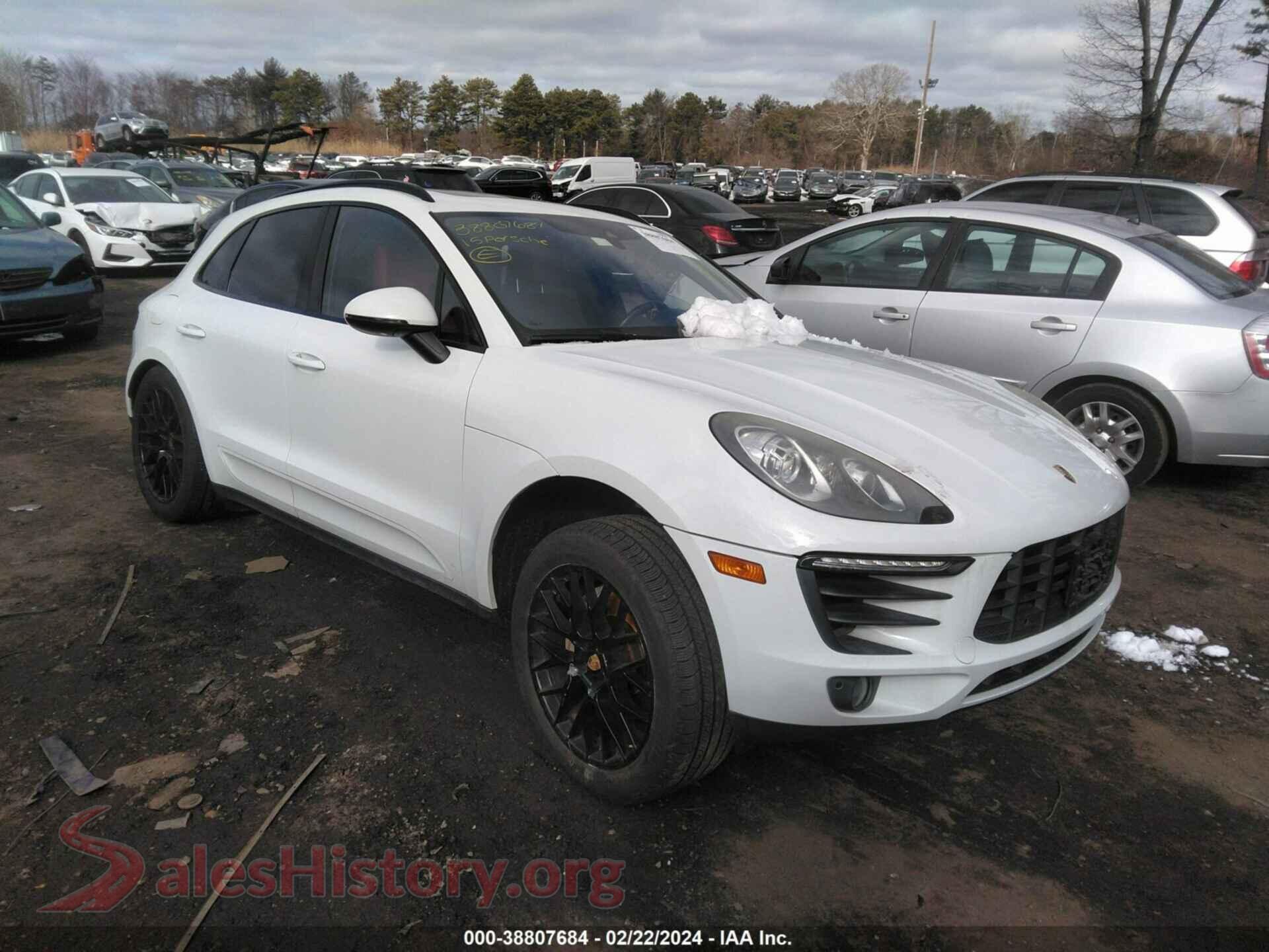 2015 PORSCHE MACAN — VIN WP1AB2A50FLB53536