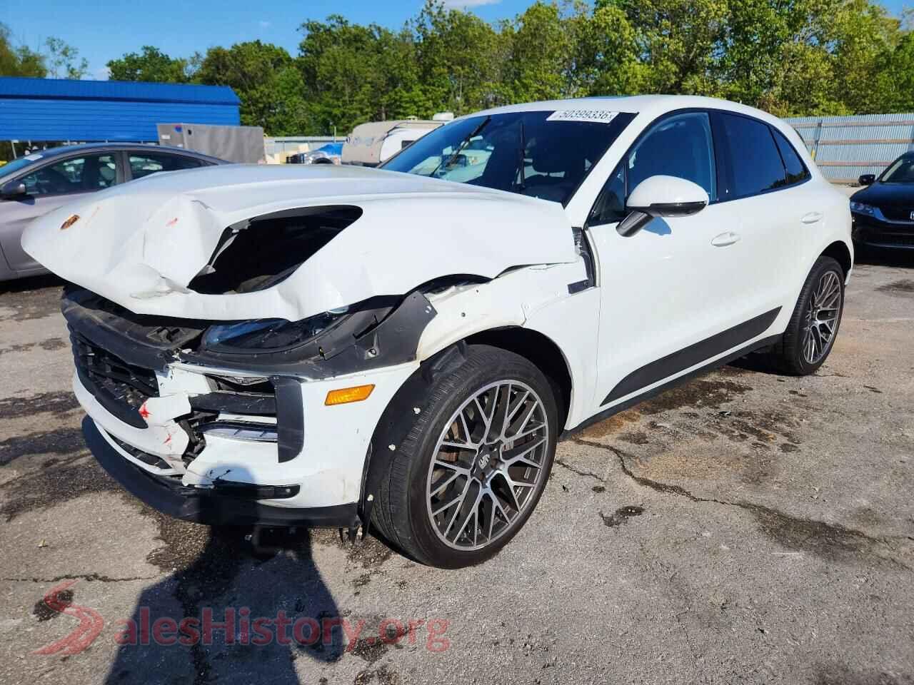 2021 PORSCHE MACAN — VIN WP1AB2A53MLB35738