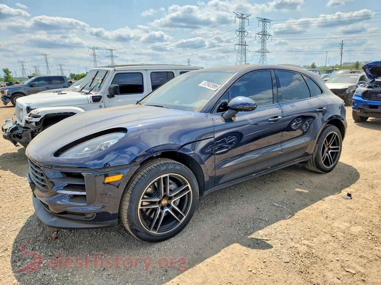 2021 PORSCHE MACAN — VIN WP1AB2A54MLB33626