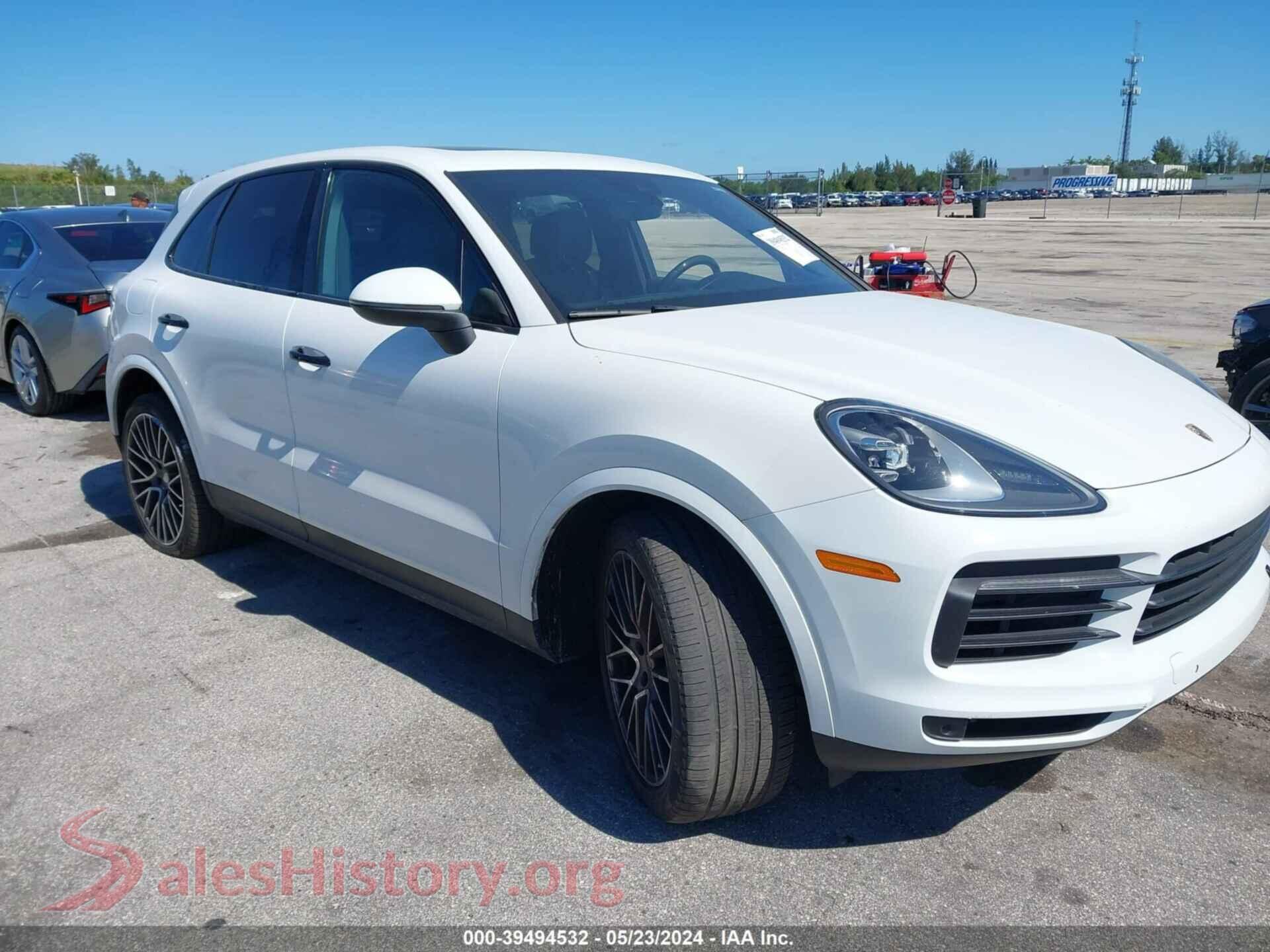 2019 PORSCHE CAYENNE — VIN WP1AB2AY9KDA61985