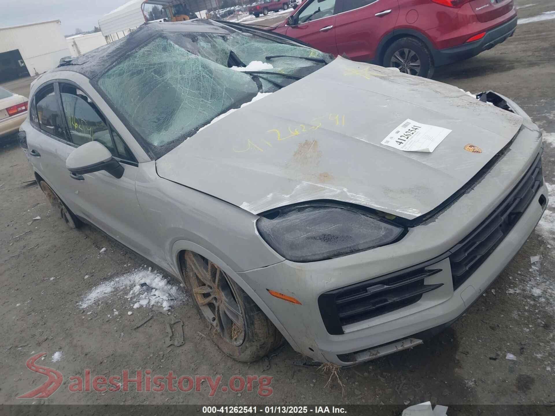2024 PORSCHE CAYENNE COUPE — VIN WP1BA2AY1RDA52862
