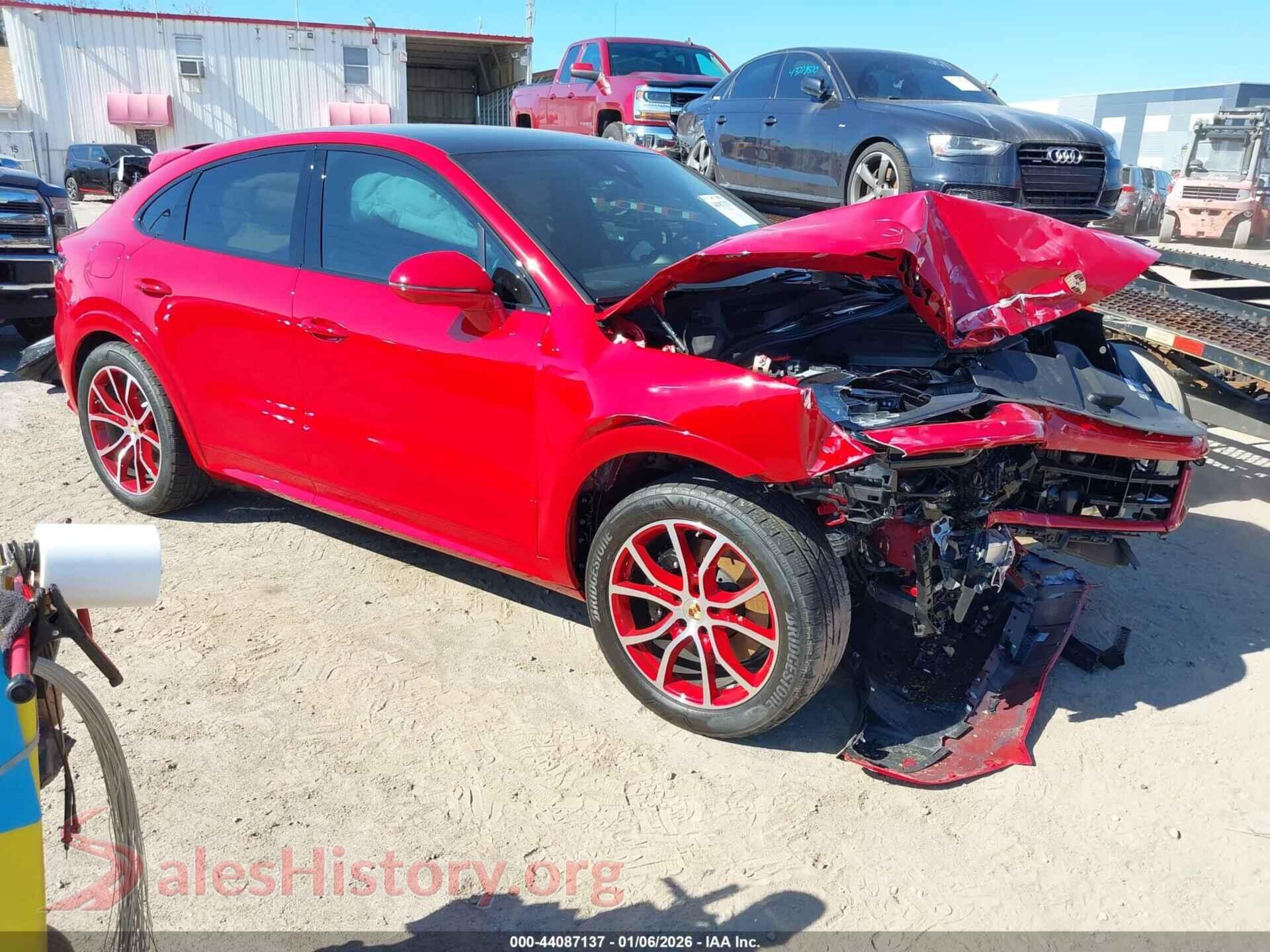 2025 PORSCHE CAYENNE — VIN WP1BA2AY3SDA29184