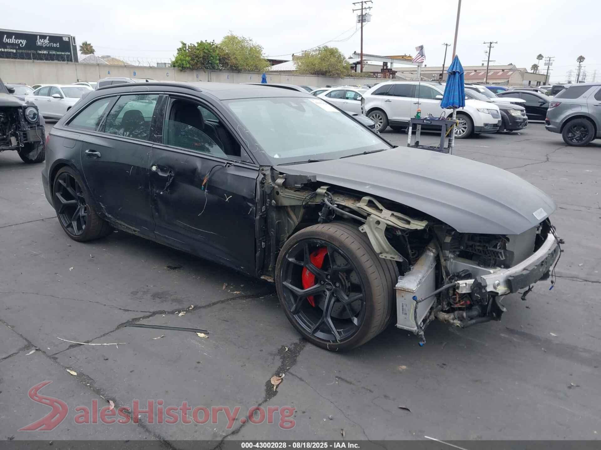 2024 AUDI RS 6 AVANT — VIN WUA1DBF23RN903937