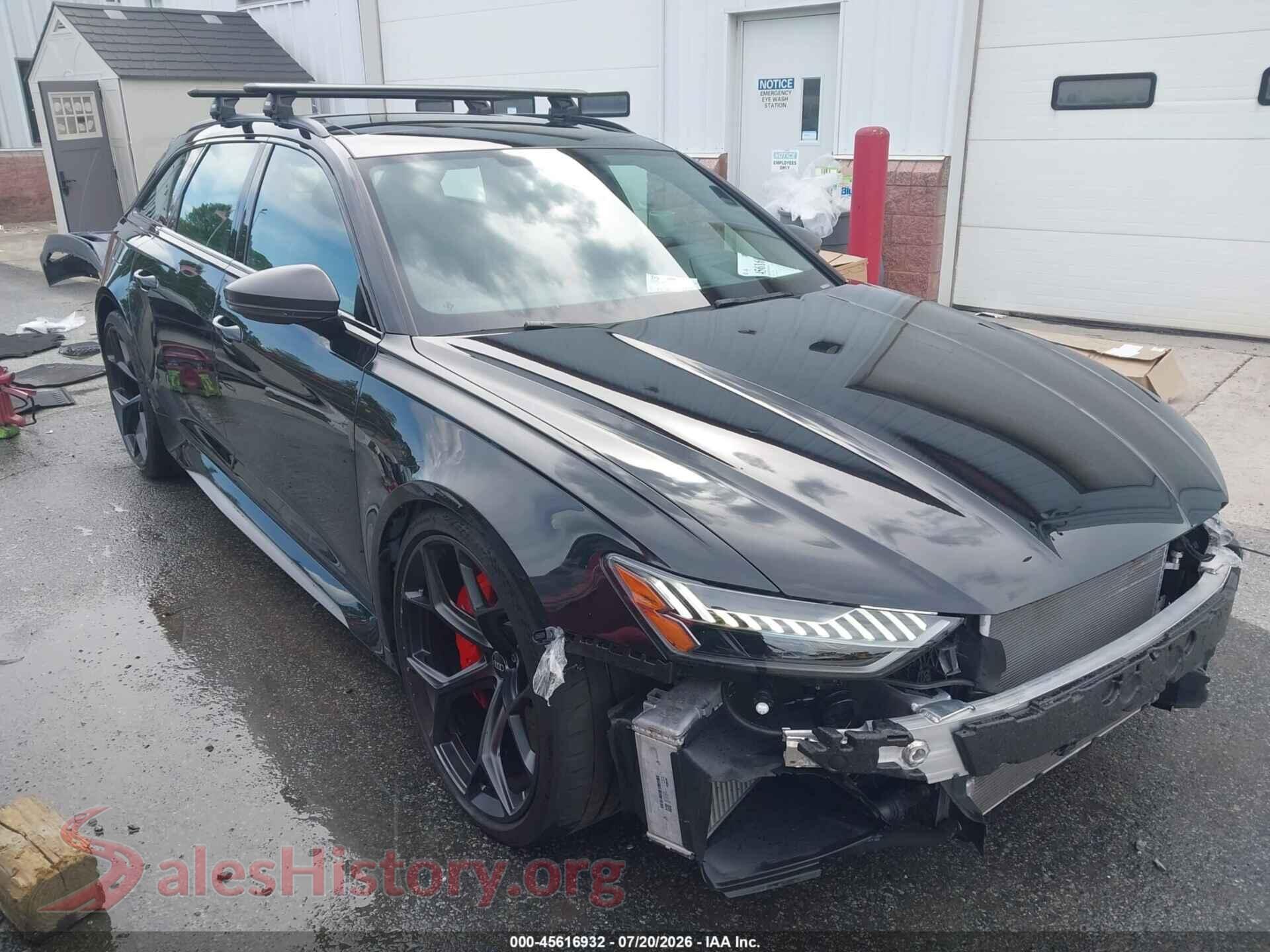 2024 AUDI RS 6 AVANT — VIN WUA1DBF2XRN900243