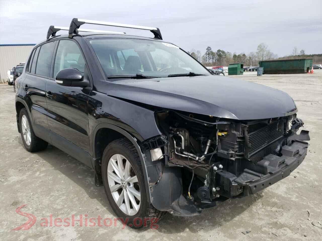2014 VOLKSWAGEN TIGUAN — VIN WVGAV3AX2EW615670