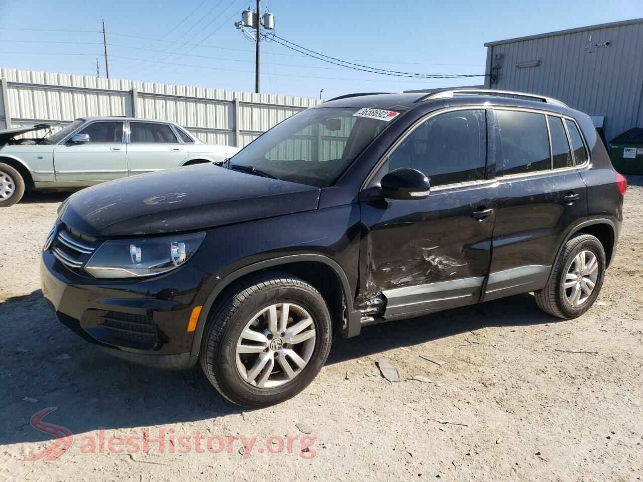 2016 VOLKSWAGEN TIGUAN — VIN WVGAV7AX0GW586423