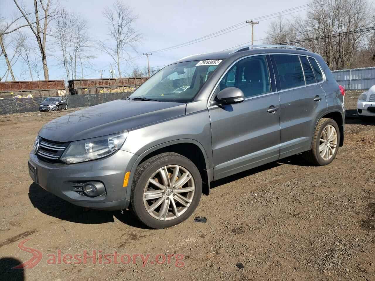 2014 VOLKSWAGEN TIGUAN — VIN WVGBV3AX8EW625270