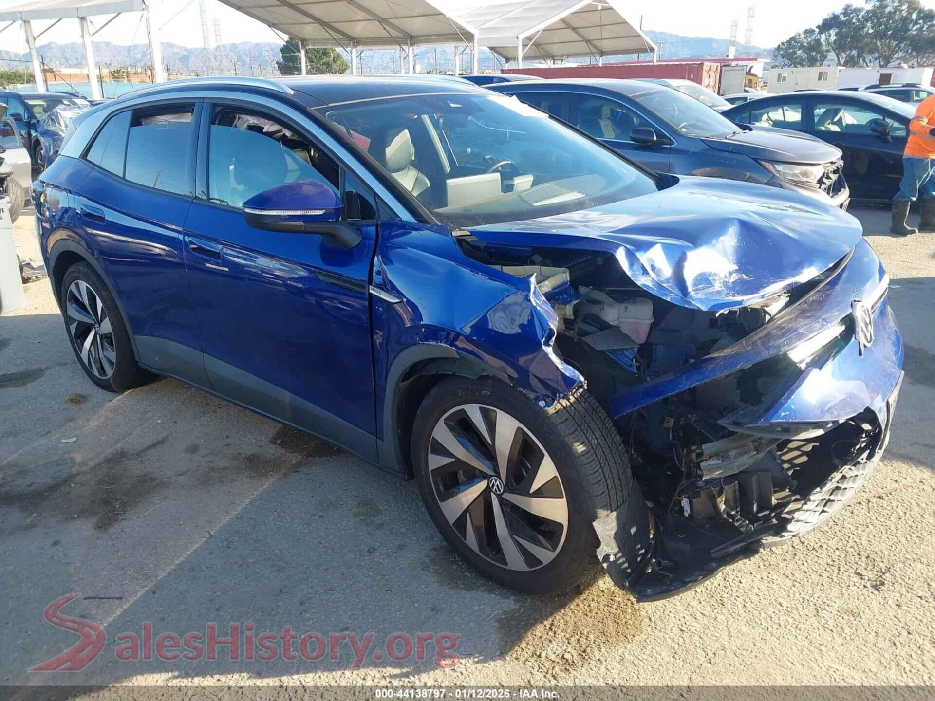 2021 VOLKSWAGEN ID.4 — VIN WVGKMPE27MP022019
