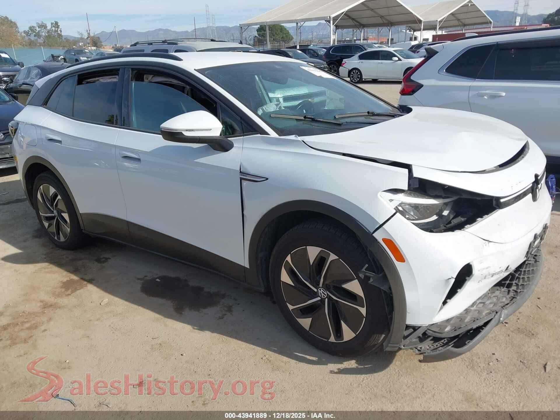 2022 VOLKSWAGEN ID.4 — VIN WVGRMPE29NP038254