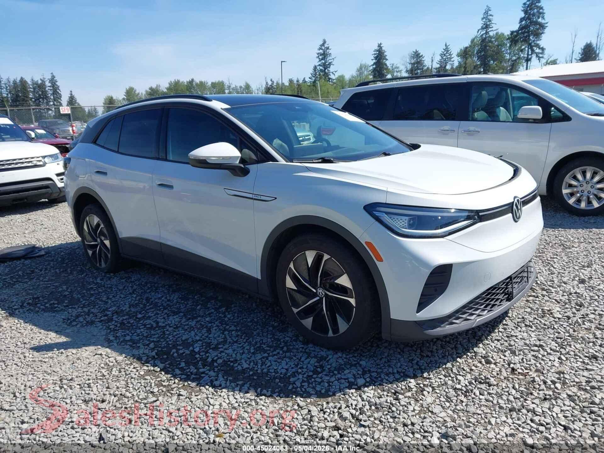 2021 VOLKSWAGEN ID.4 — VIN WVGTMPE23MP055829